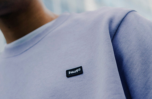 huf eightynine WASHED FLEECE