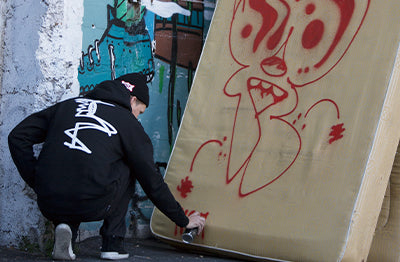 REMIO graffiti グラフティー　 アート　huf WHAT!? | 20 YEARS OF HUF HARDCOVER BOOK INTERVIEWS #7｜【公式通販