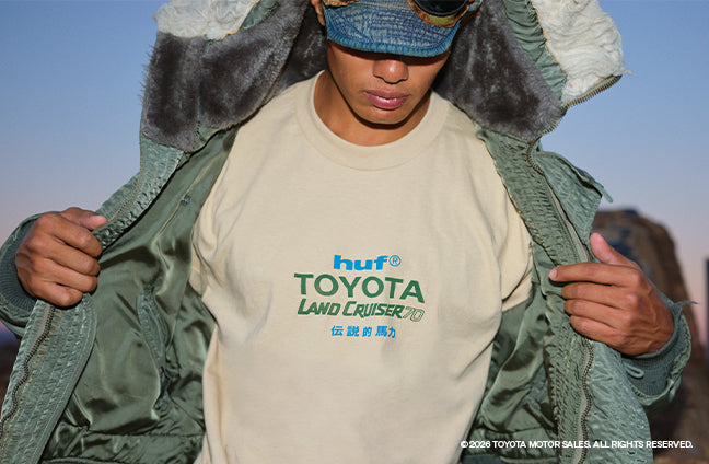 HUF® X TOYOTA LAND CRUISER