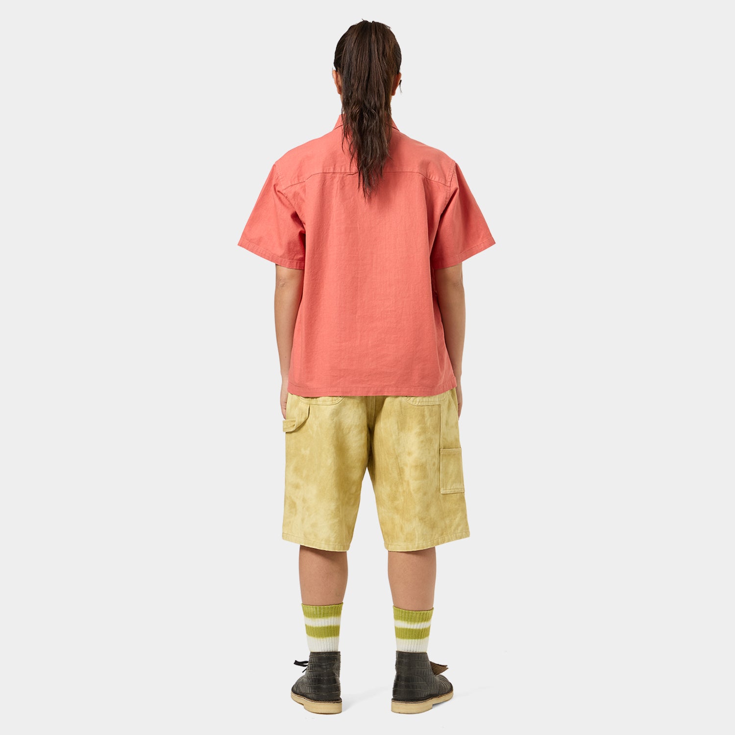 HUF (ハフ) Worldwide JP /SHORTS(ショーツ)/ HUF GARDEN CENTER PIGMENT DYED WORK SHORT商品 / BLUE