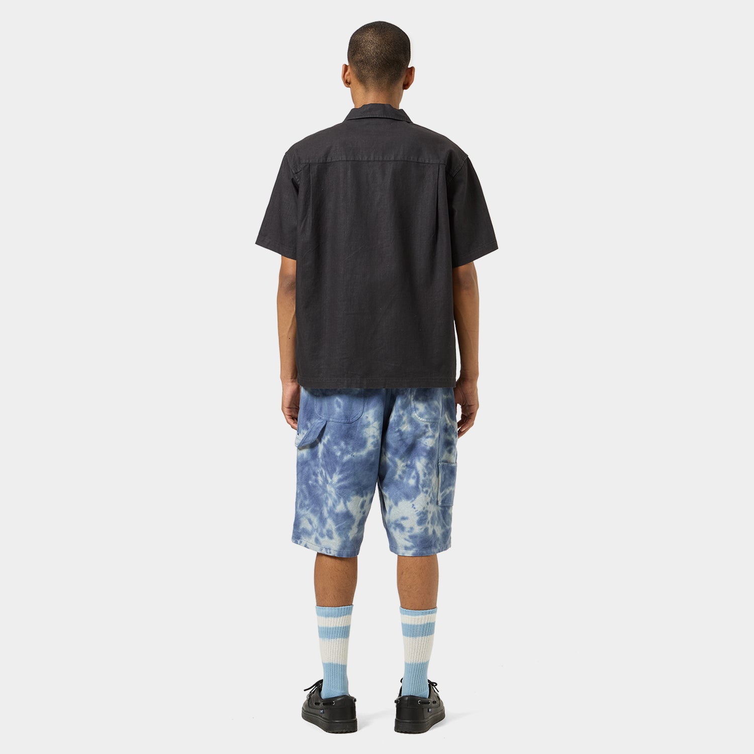 HUF (ハフ) Worldwide JP /SHORTS(ショーツ)/ HUF GARDEN CENTER PIGMENT DYED WORK SHORT商品 / BLUE