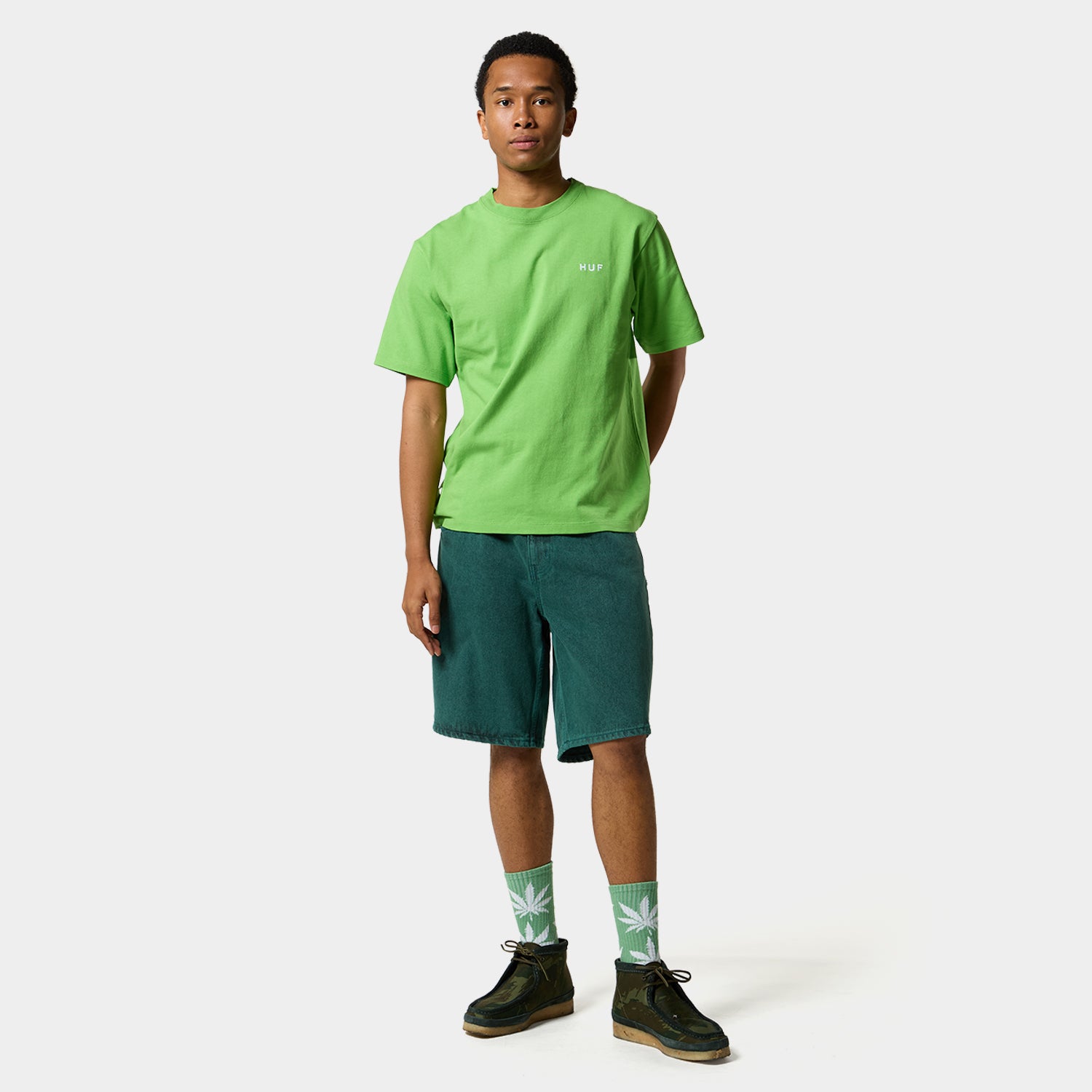 HUF (ハフ) Worldwide JP /T-SHIRTS(Tシャツ)/ OG LOGO TEE商品 / BLACK