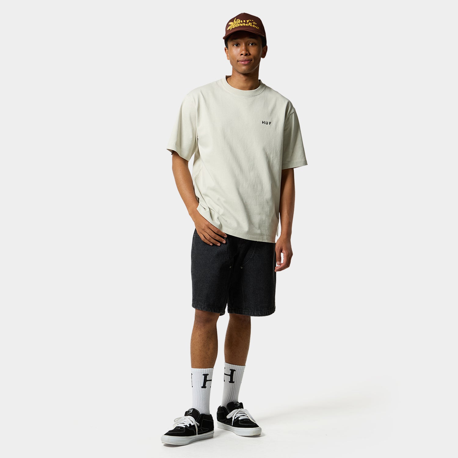 HUF (ハフ) Worldwide JP /T-SHIRTS(Tシャツ)/ OG LOGO TEE商品 / BLACK