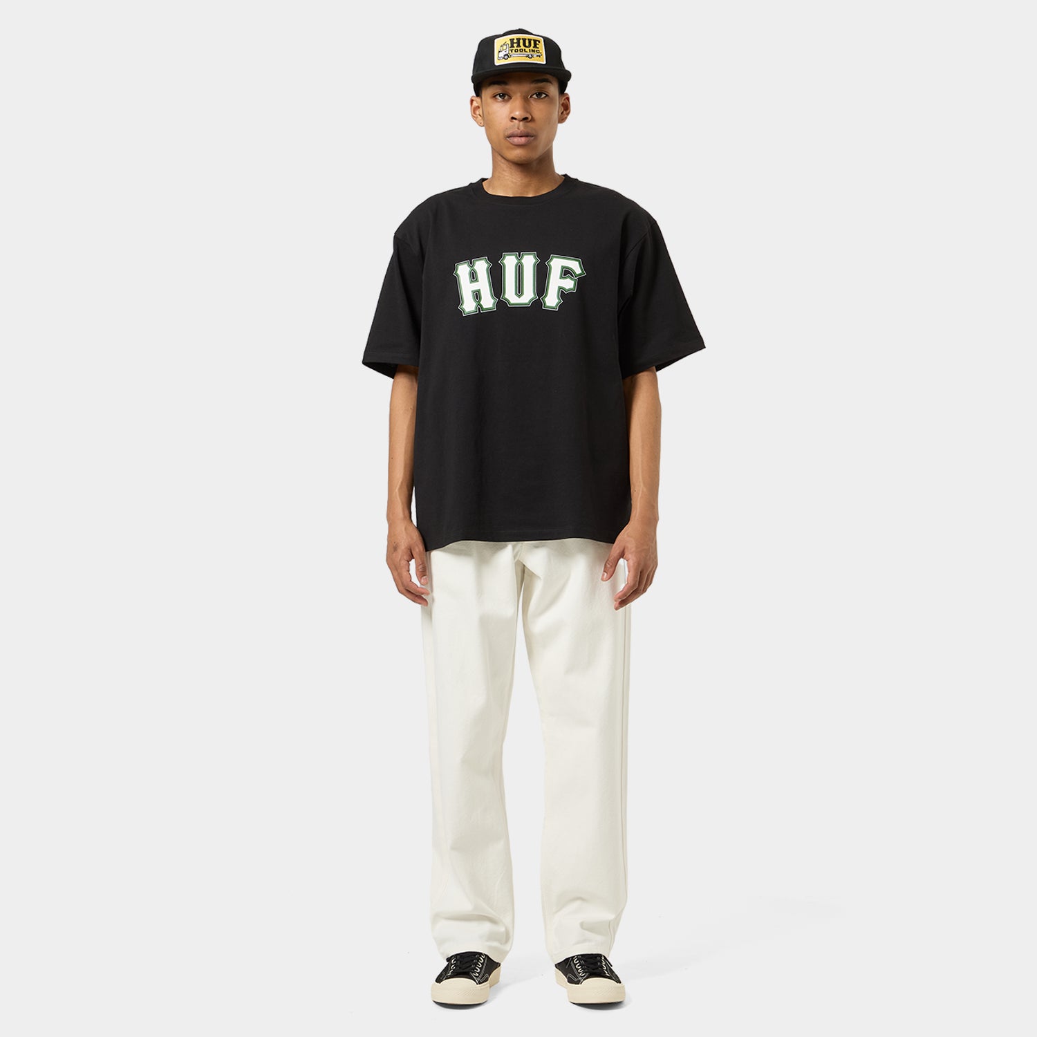 HUF (ハフ) Worldwide JP /T-SHIRTS(Tシャツ)/ GIANT TEE商品 / BLACK