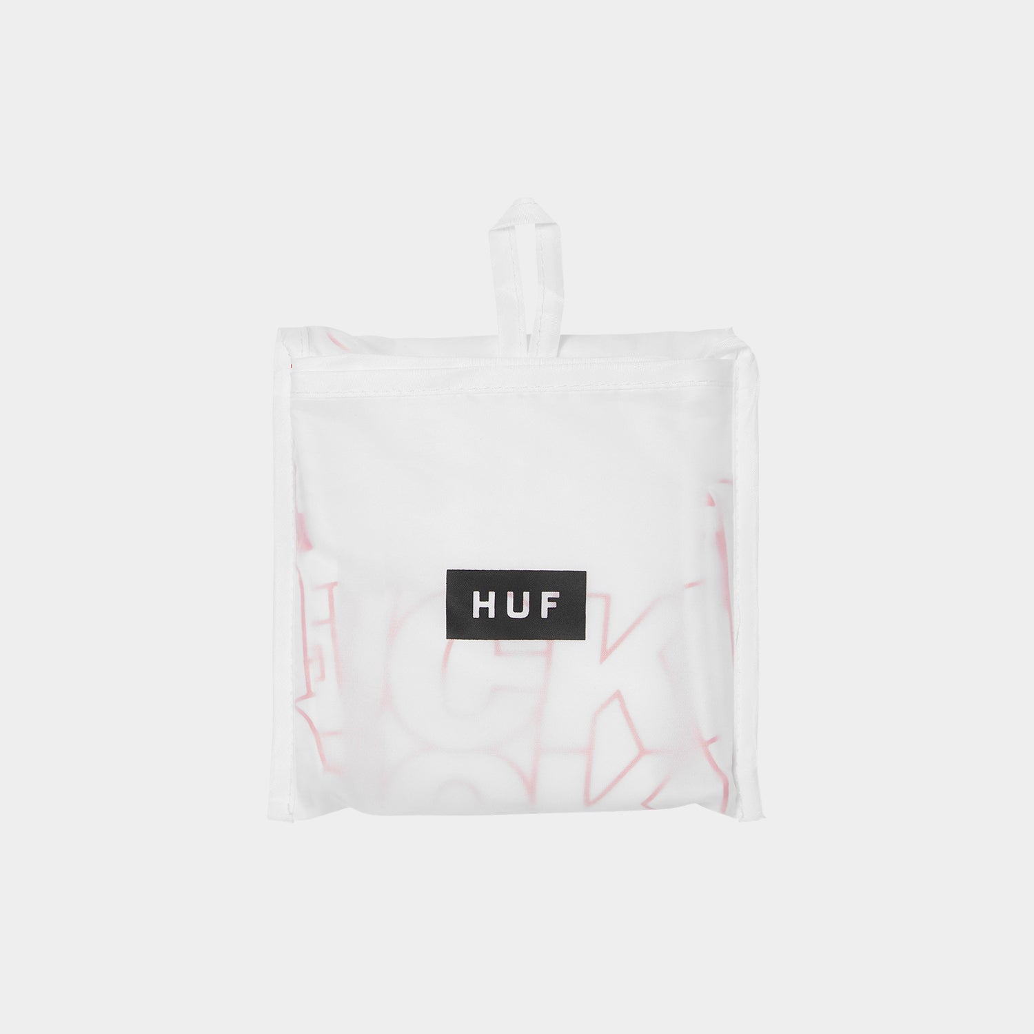 HUF (ハフ) Worldwide JP /BAGS(バッグ)/ FUCK IT PACKABLE BODEGA BAG商品 / WHITE