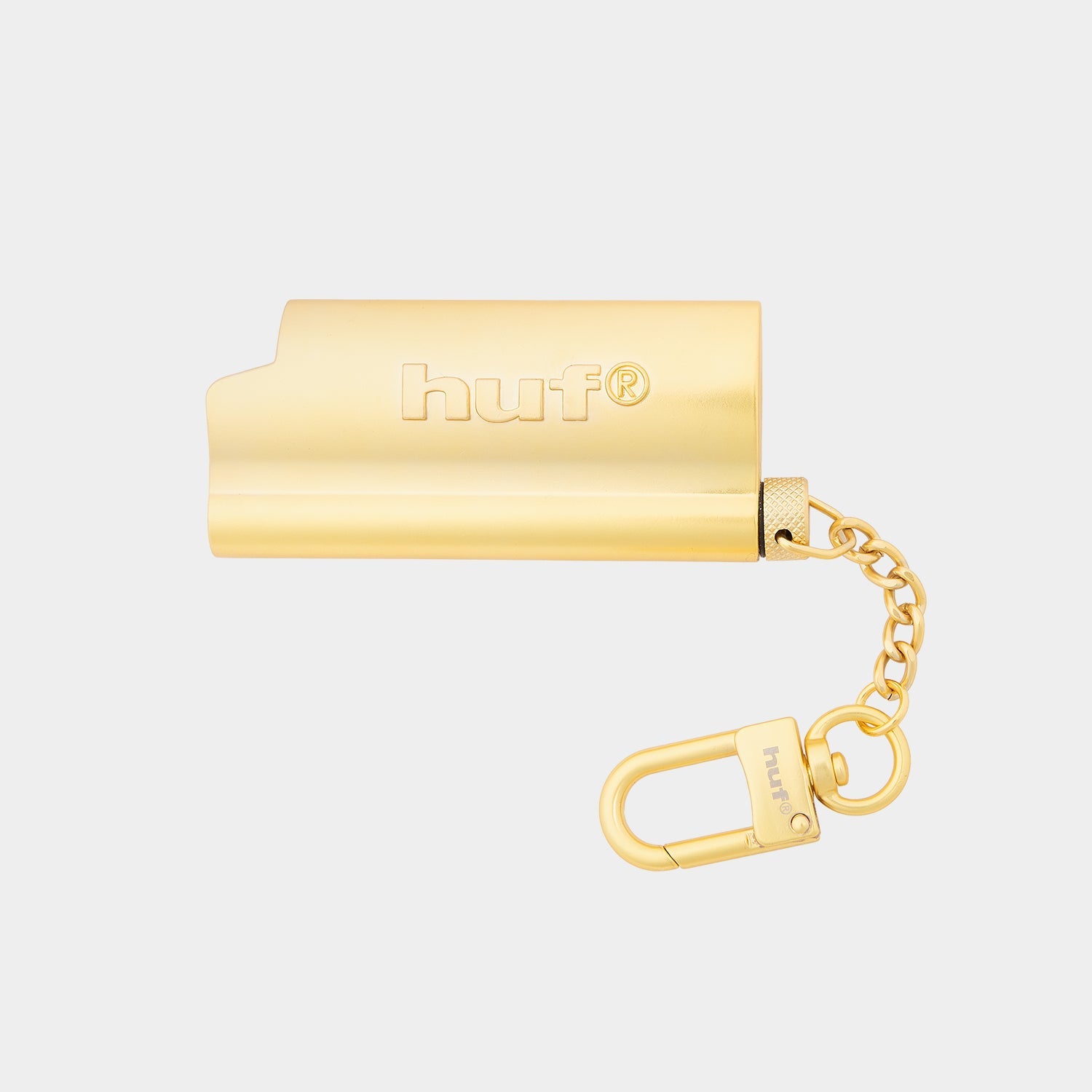 HUF (ハフ) Worldwide JP /()/ BURNER LIGHTER SLEEVE KEYCHAIN商品 / SILVER