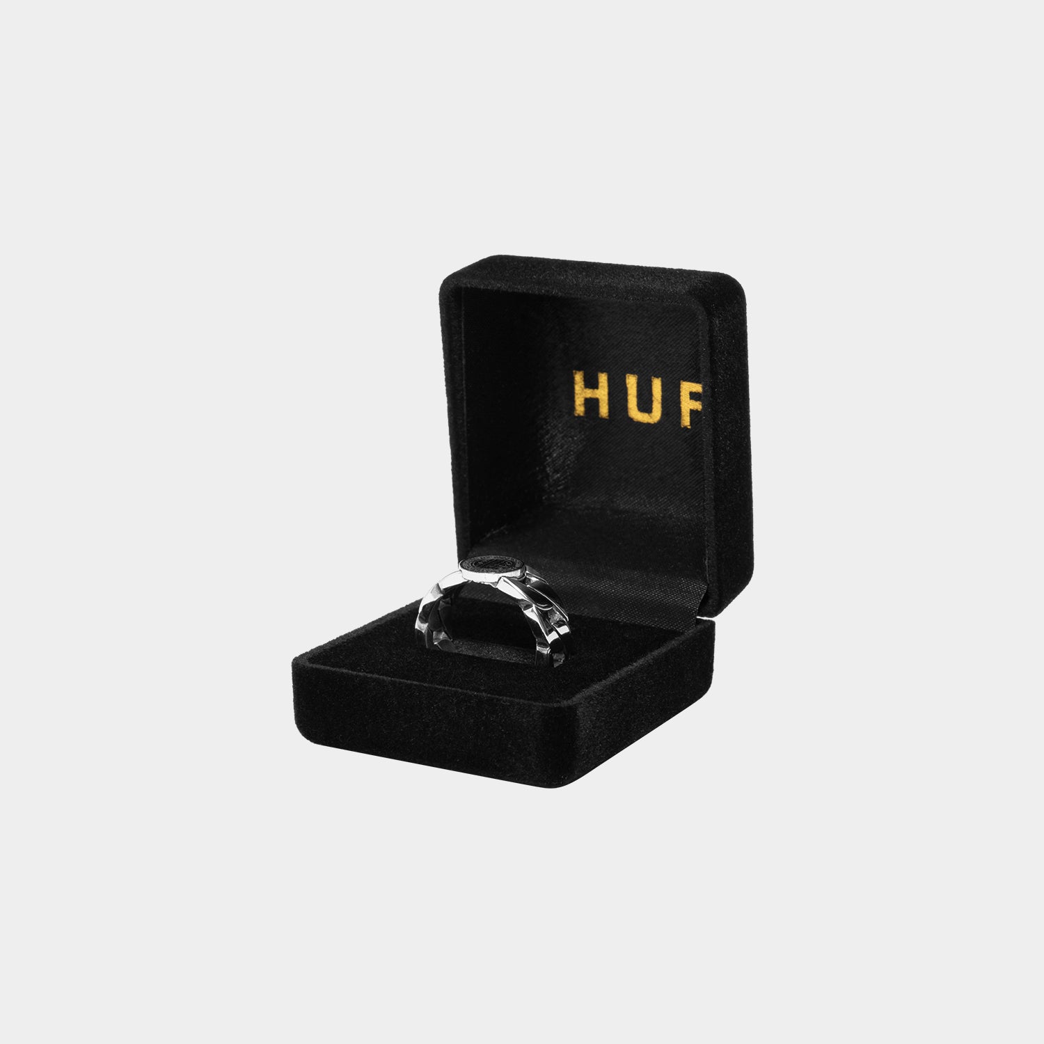 HUF (ハフ) Worldwide JP /JEWELRY(ジュエリー)/ REGIONAL CUBAN LINK RING商品 / SILVER