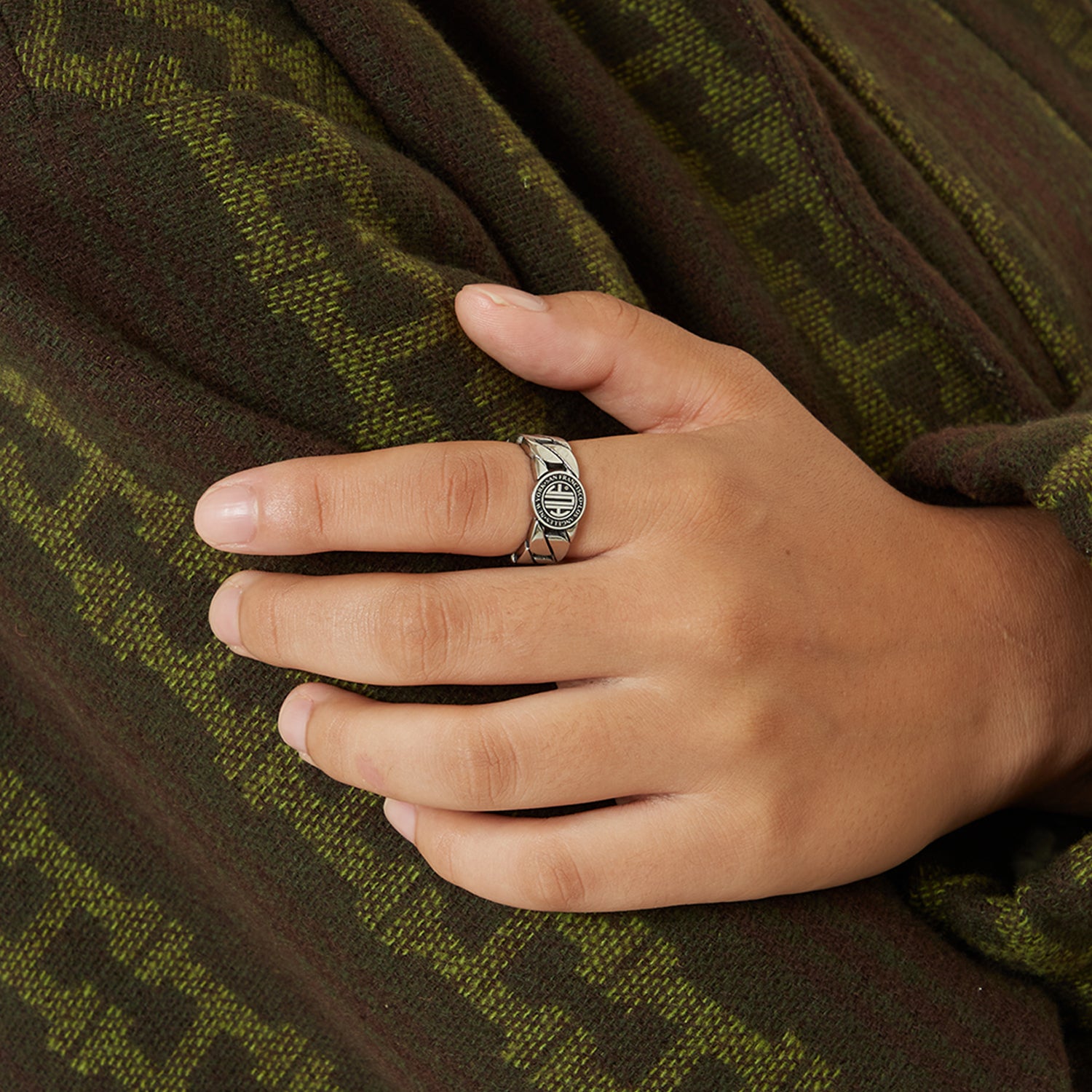 HUF (ハフ) Worldwide JP /JEWELRY(ジュエリー)/ REGIONAL CUBAN LINK RING商品 / SILVER