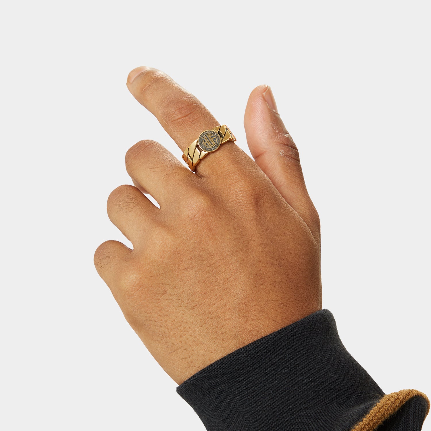 HUF (ハフ) Worldwide JP /JEWELRY(ジュエリー)/ REGIONAL CUBAN LINK RING商品 / SILVER