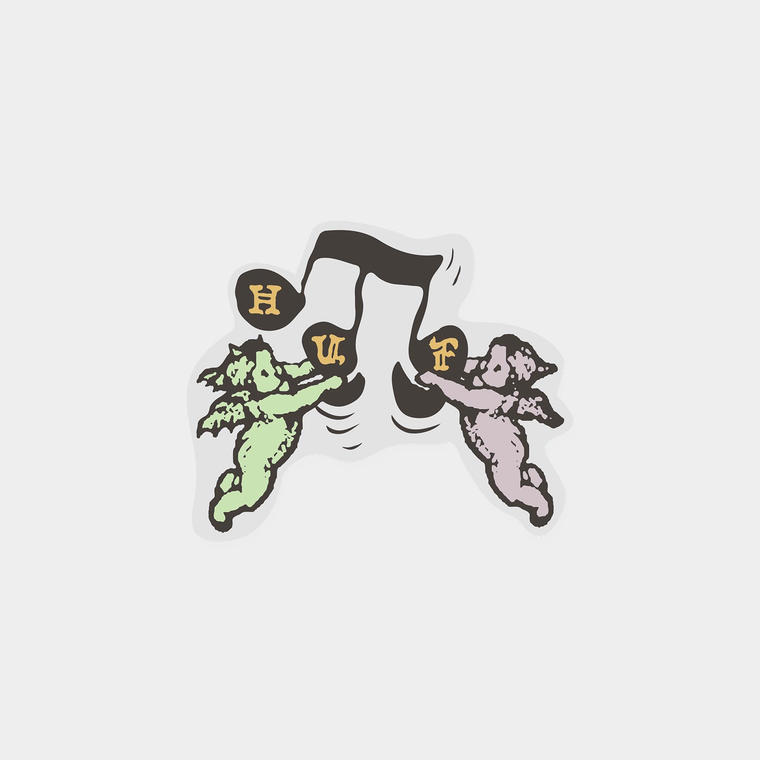 HUF (ハフ) Worldwide JP /()/ SONG STICKER商品 / MULTI