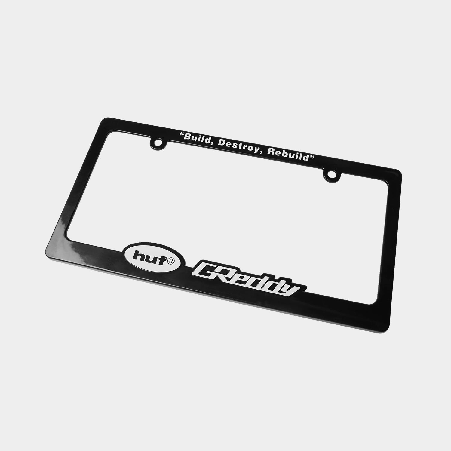 HUF (ハフ) Worldwide JP /OTHERS(その他アクセサリー)/ HUF X GREDDY LICENSE PLATE FRAME商品 / BLACK