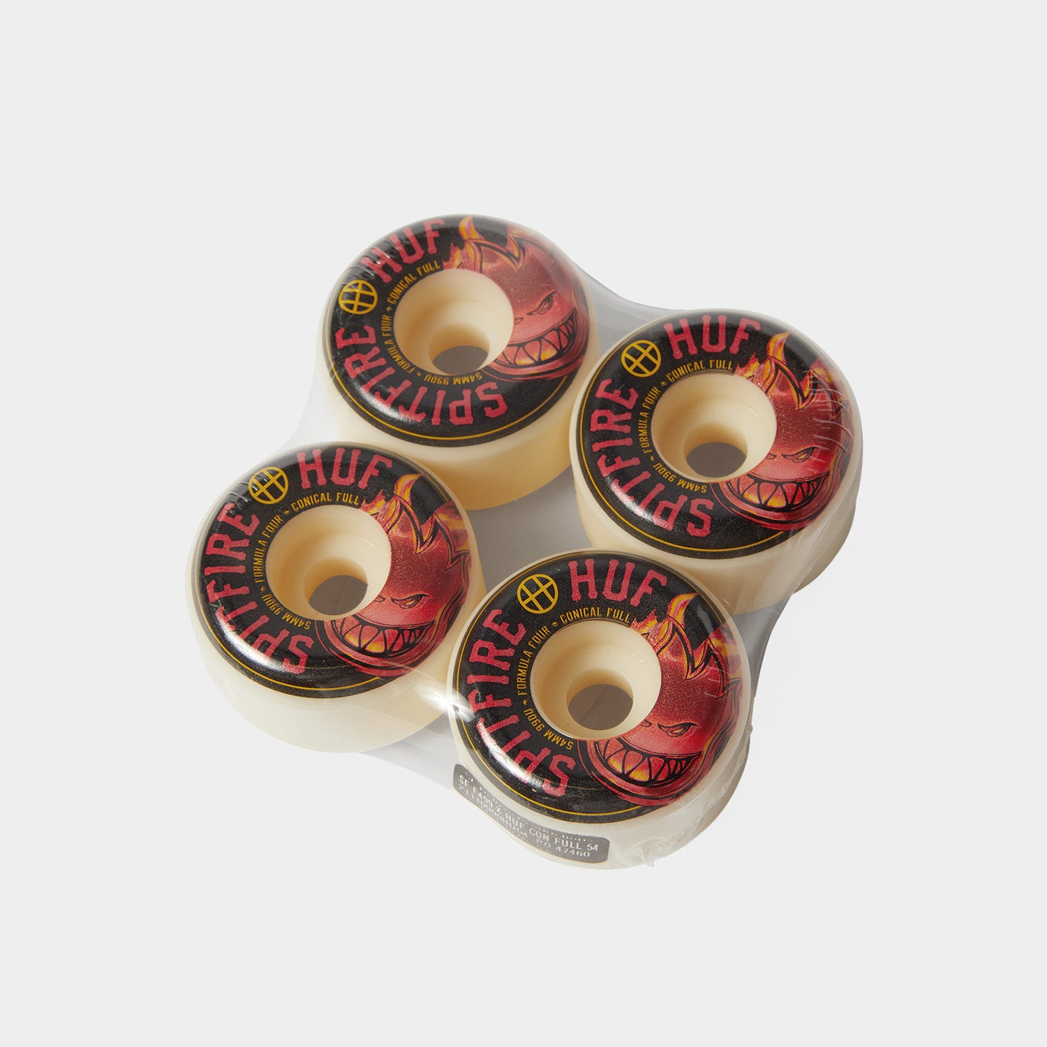 HUF (ハフ) Worldwide JP /OTHERS(その他アクセサリー)/ huf X SPITFIRE 54MM CONICAL SKATE WHEELS商品 / NATURAL