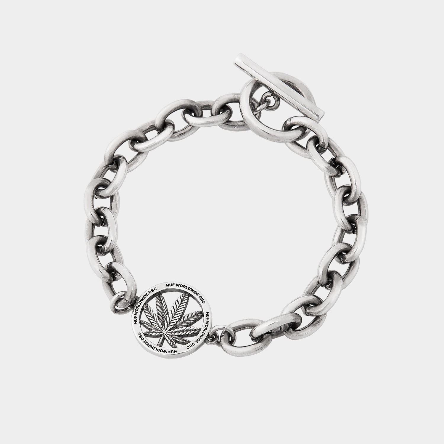 HUF (ハフ) Worldwide JP /JEWELRY(ジュエリー)/ PLANTLIFE COIN BRACELET商品 / SILVER