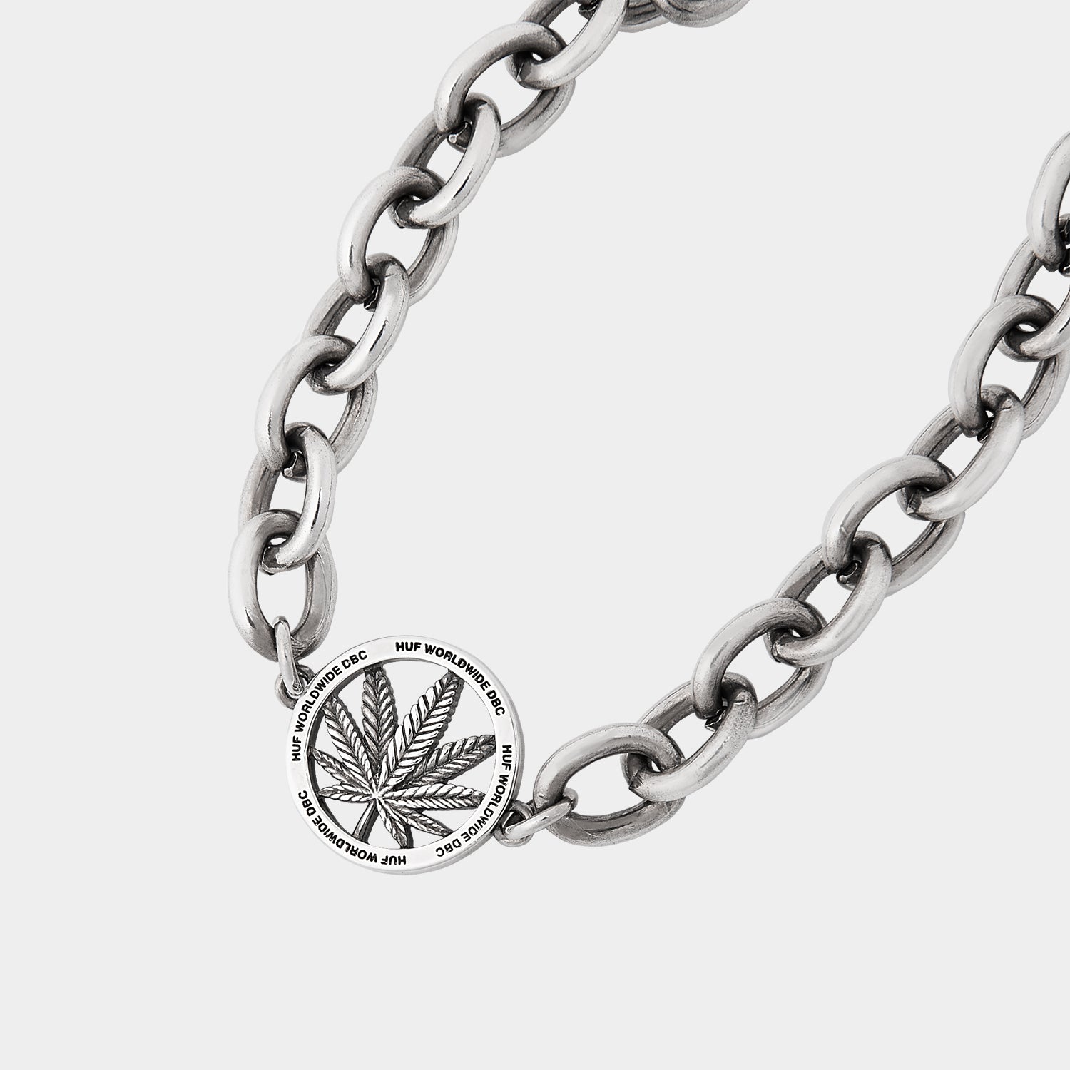 HUF (ハフ) Worldwide JP /JEWELRY(ジュエリー)/ PLANTLIFE COIN BRACELET商品 / SILVER