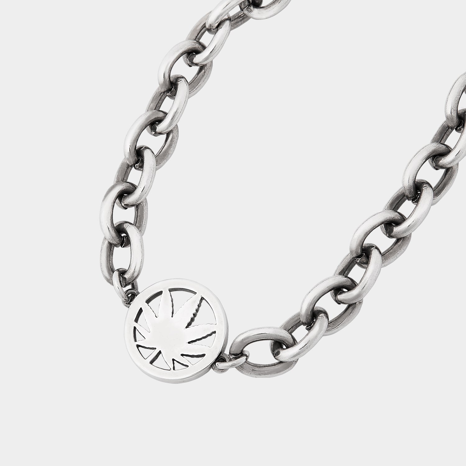 HUF (ハフ) Worldwide JP /JEWELRY(ジュエリー)/ PLANTLIFE COIN BRACELET商品 / SILVER