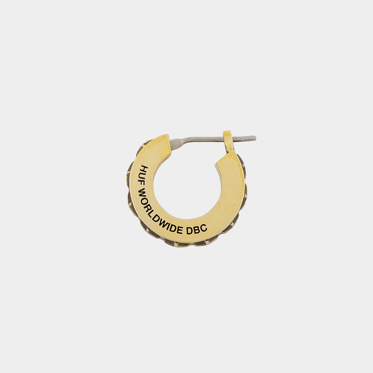 HUF (ハフ) Worldwide JP /()/ H HOOP PIERCE商品 / GOLD