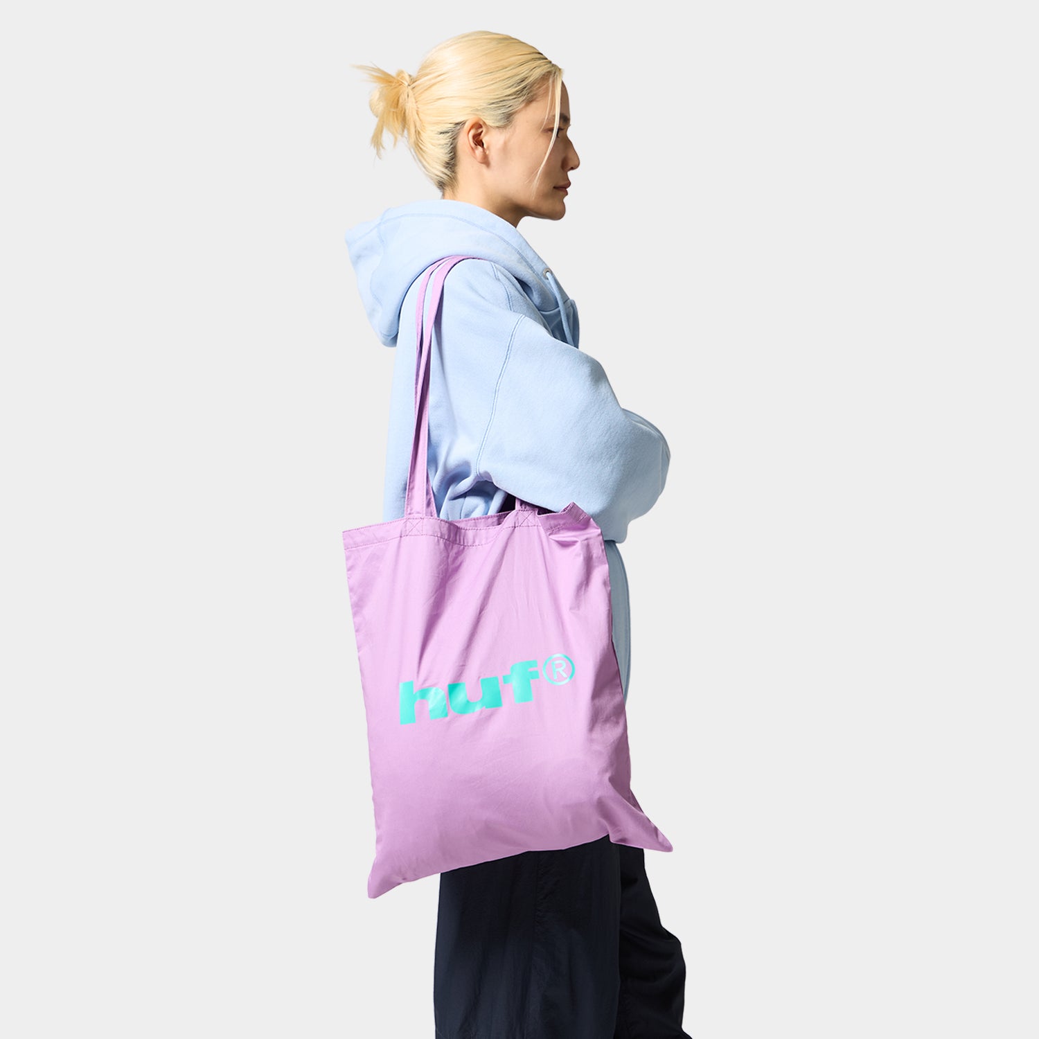 HUF (ハフ) Worldwide JP /BAGS(バッグ)/ HUF eightynine COLOR TOTE BAG商品 / PASTEL BLUE