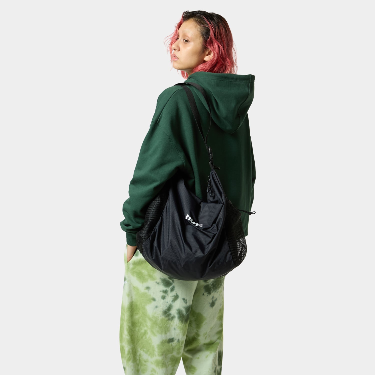 HUF (ハフ) Worldwide JP /BAGS(バッグ)/ HUF eightynine SHOULDER BAG商品 / LT BLUE