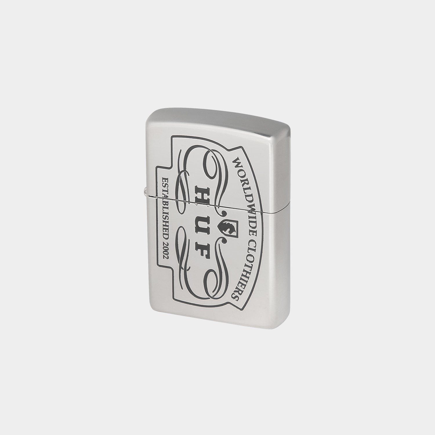 HUF (ハフ) Worldwide JP /OTHERS(その他アクセサリー)/ WORLDWIDE CLOTHIERS ZIPPO商品 / SILVER