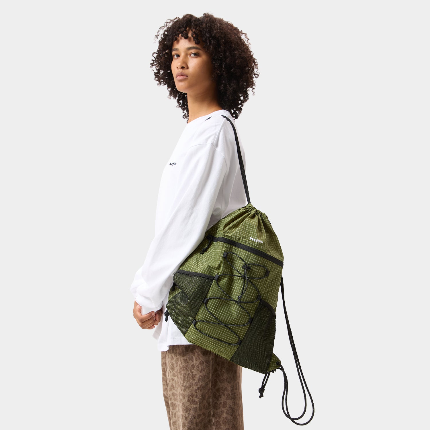 HUF (ハフ) Worldwide JP /BAGS(バッグ)/ HUF eightynine RIPSTOP KNAPSACK商品 / OLIVE