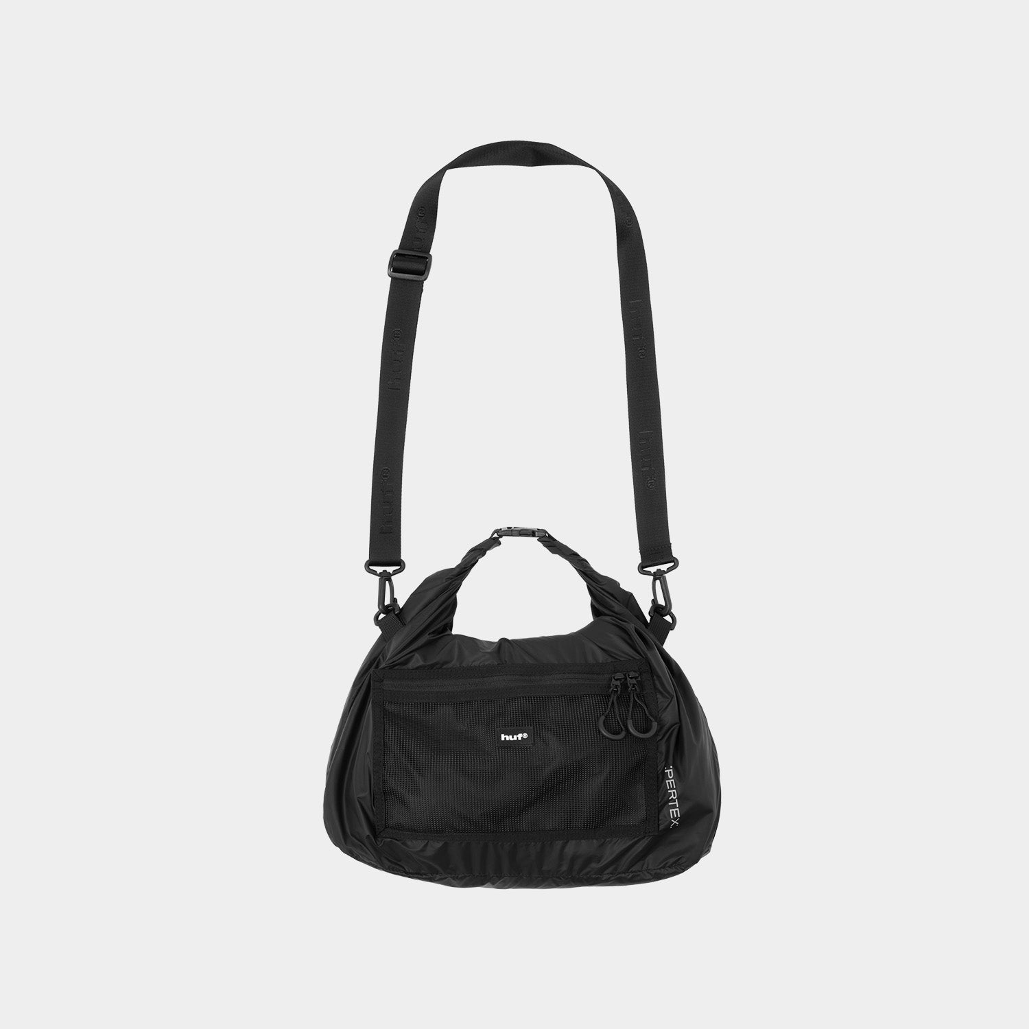 HUF (ハフ) Worldwide JP /BAGS(バッグ)/ PERTEX® ROLL TOP SHOULDER商品 / BLACK
