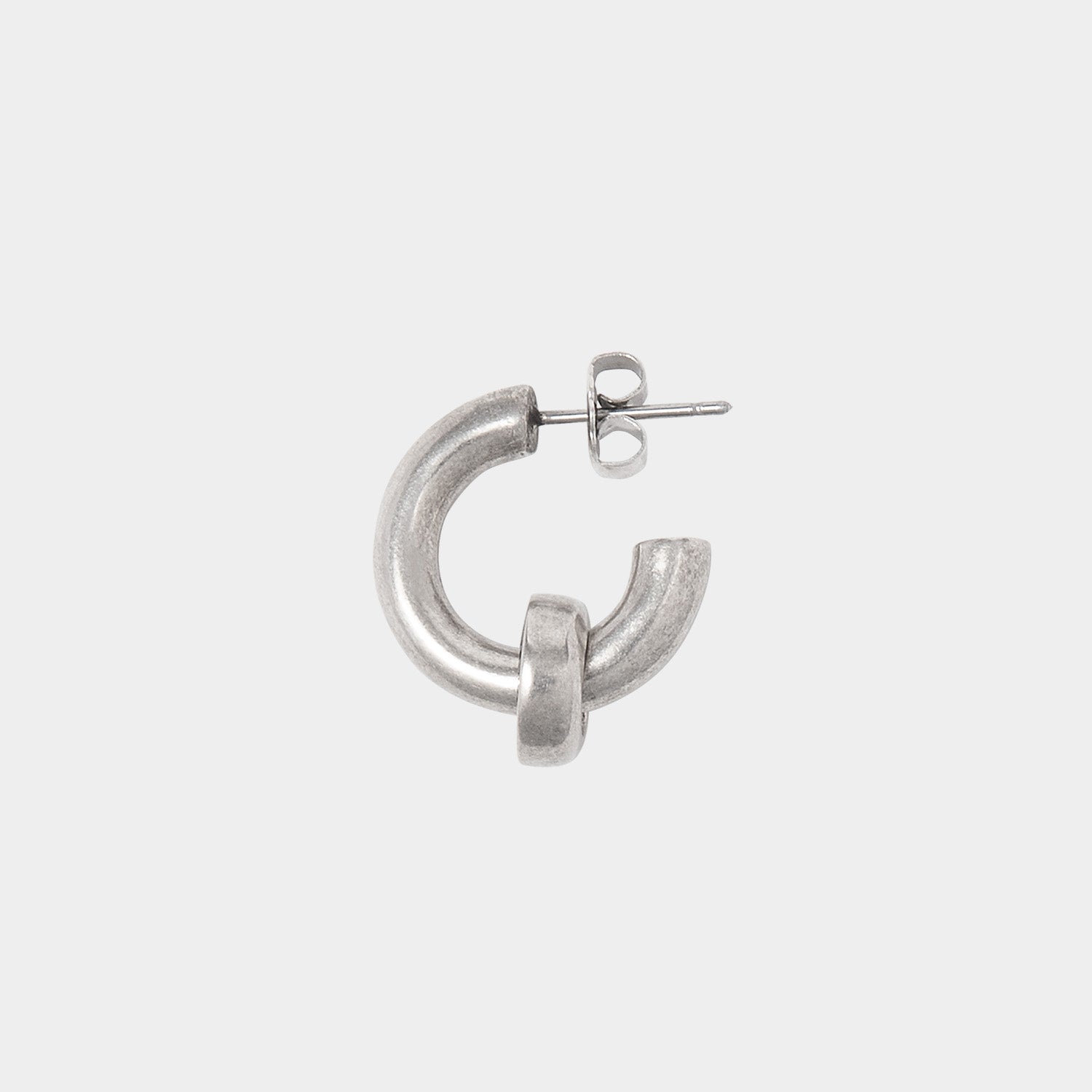 HUF (ハフ) Worldwide JP /JEWELRY(ジュエリー)/ BUTTON UP HOOP PIERCE商品 / SILVER