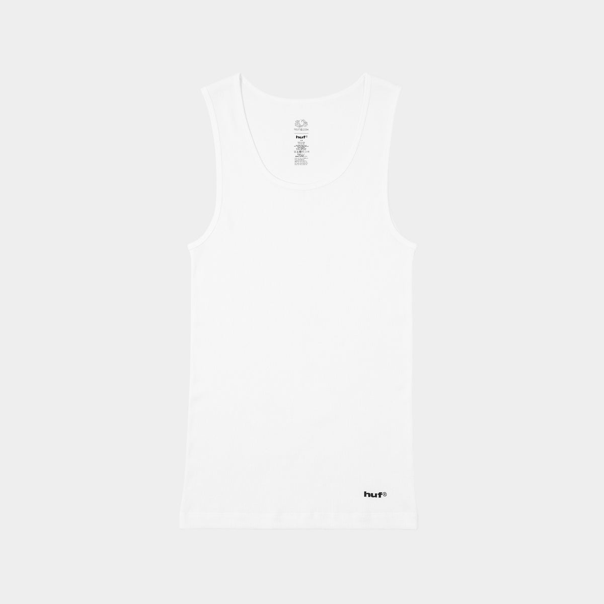 HUF (ハフ) Worldwide JP /OTHERS(その他アクセサリー)/ huf® X FRUIT OF THE LOOM RIB TANK 2P PACK商品 / WHITE