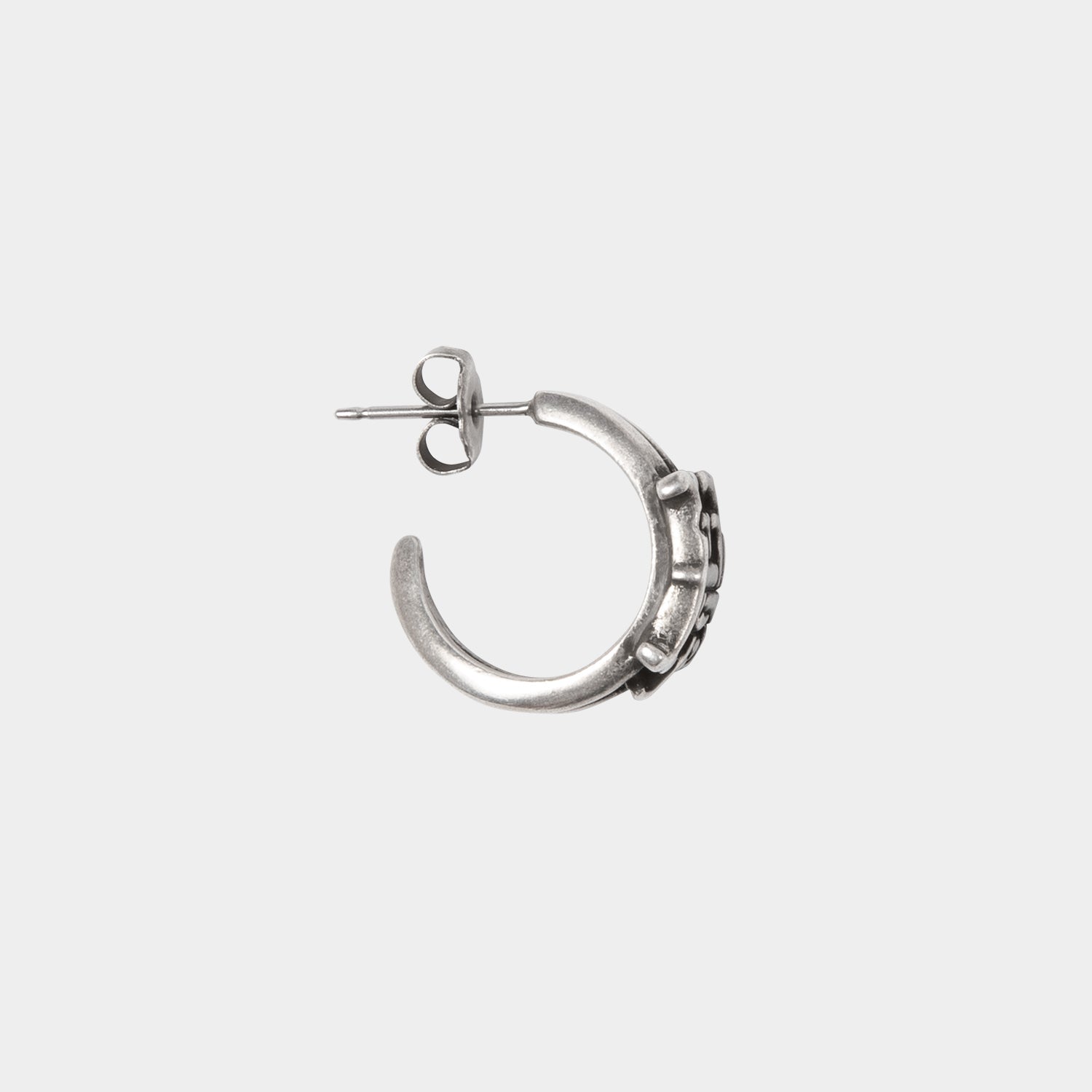 HUF (ハフ) Worldwide JP /JEWELRY(ジュエリー)/ VARSITY DOUBLE HOOP PIERCE商品 / SILVER
