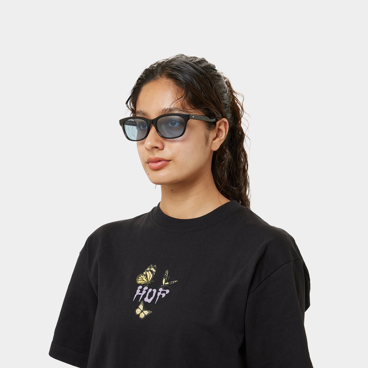 HUF (ハフ) Worldwide JP /()/ HUF EYEWEAR WHARF商品 / BLACK/BLUE