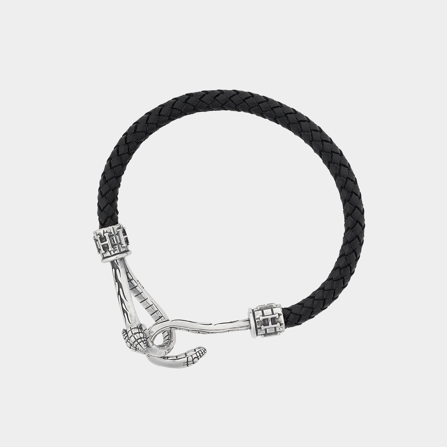 HUF (ハフ) Worldwide JP /JEWELRY(ジュエリー)/ YEAR OF THE SNAKE ROPE BRACELET商品 / BLACK