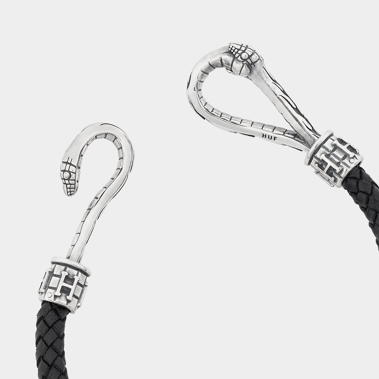 HUF (ハフ) Worldwide JP /JEWELRY(ジュエリー)/ YEAR OF THE SNAKE ROPE BRACELET商品 / BLACK