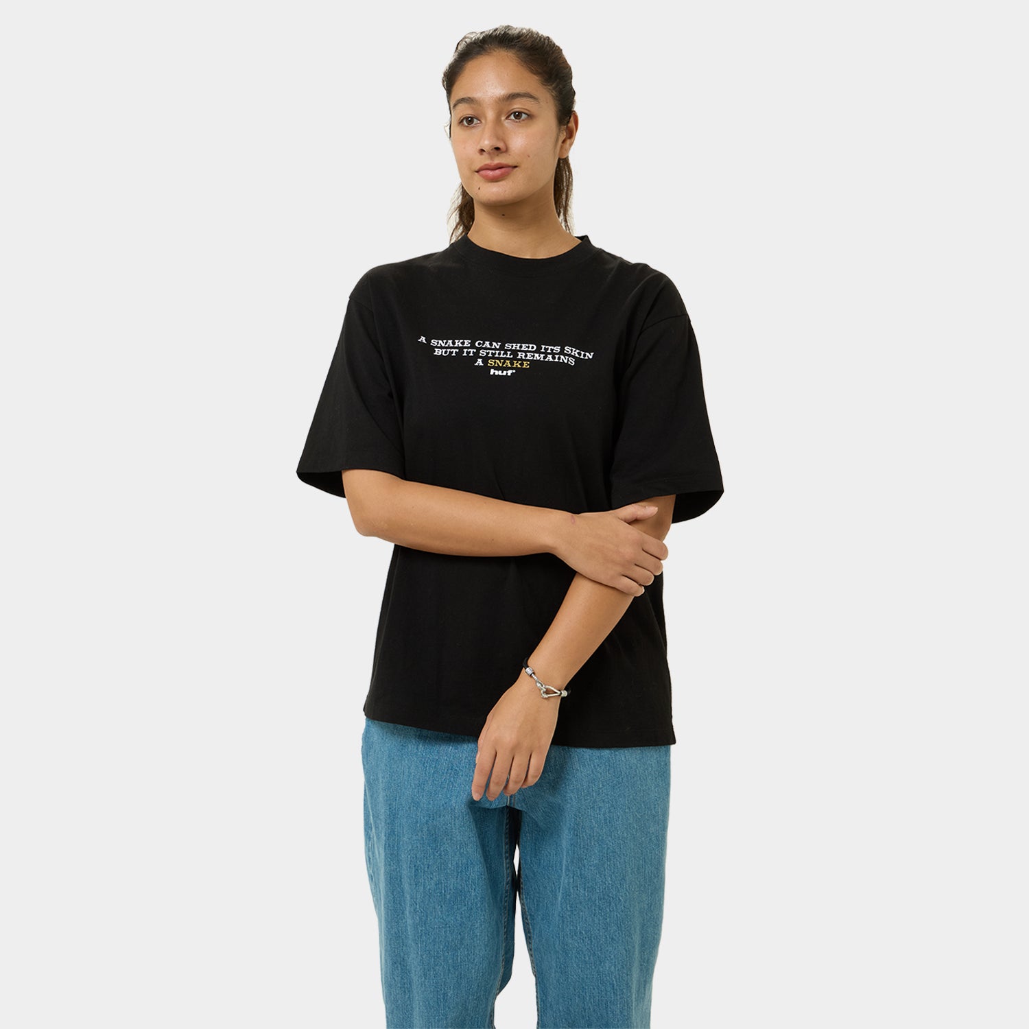 HUF (ハフ) Worldwide JP /JEWELRY(ジュエリー)/ YEAR OF THE SNAKE ROPE BRACELET商品 / BLACK