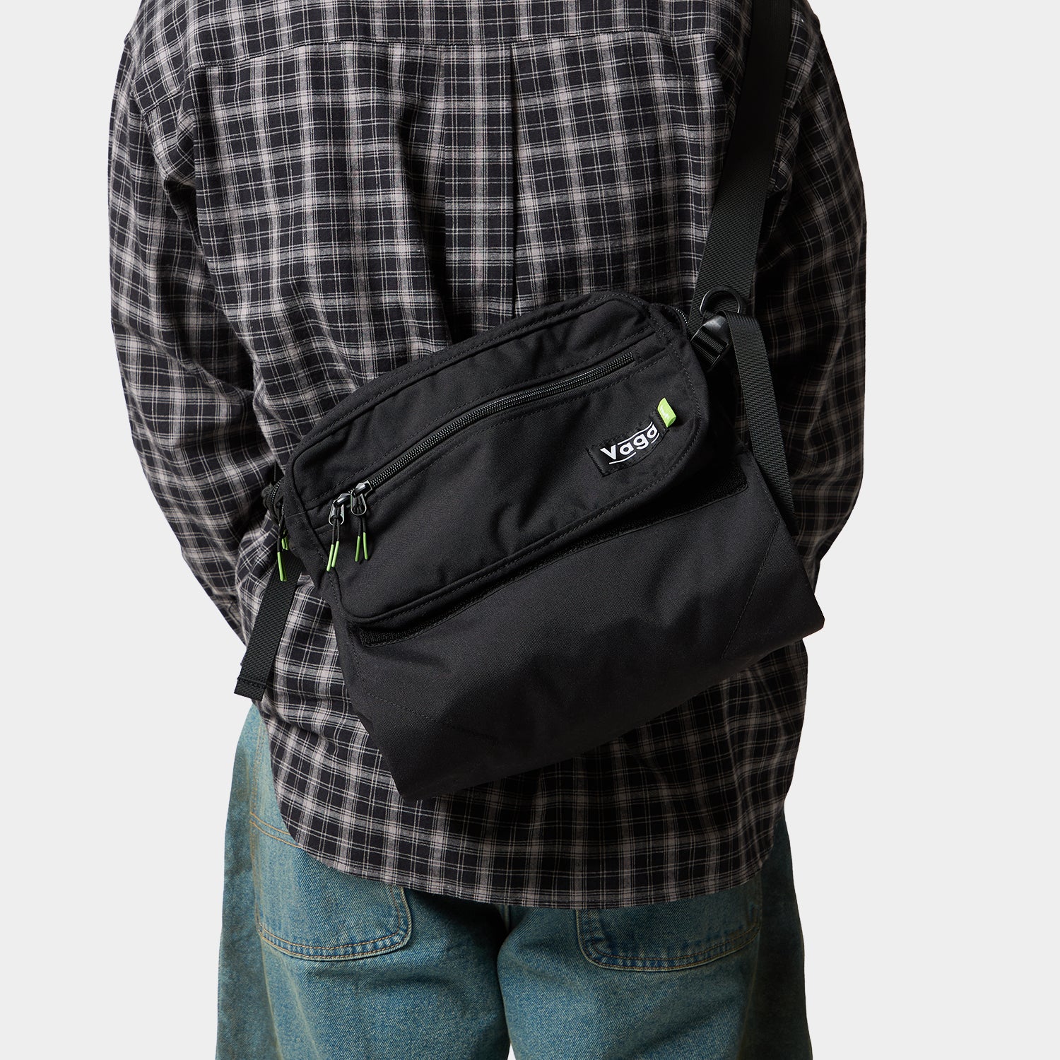 HUF (ハフ) Worldwide JP /BAGS(バッグ)/ HUF X VAGA MAGIC POCKET商品 / BLACK