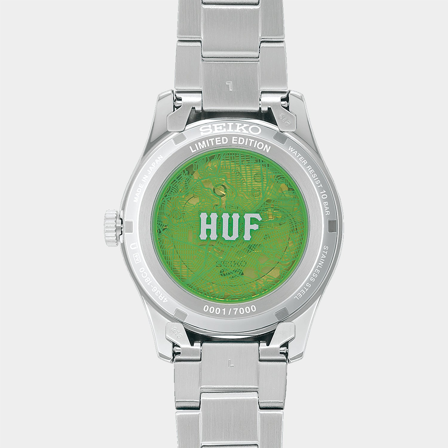 HUF (ハフ) Worldwide JP / OTHERS(その他アクセサリー) / Seiko 5 Sports HUF Limited Edition商品 / HUF GREEN