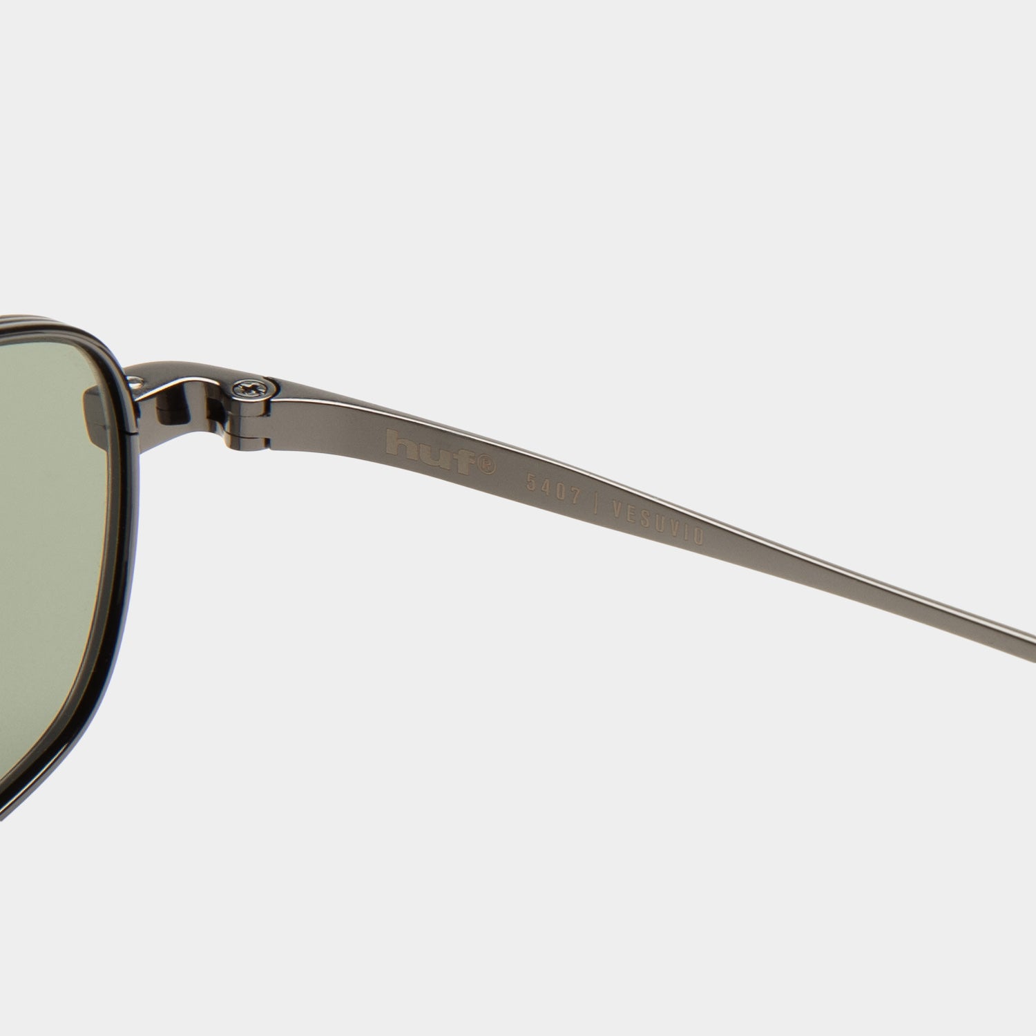 HUF (ハフ) Worldwide JP /OTHERS(その他アクセサリー)/ HUF EYEWEAR VESUVIO商品 / DULL SILVER/DARK GREEN