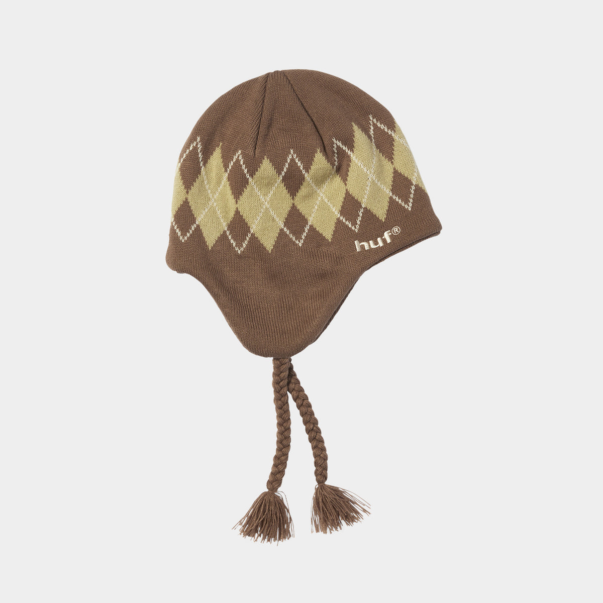 HUF (ハフ) Worldwide JP /HATS & BEANIES(ハット&ビーニー)/ WILSON BRAIDED BEANIE商品 / BROWN