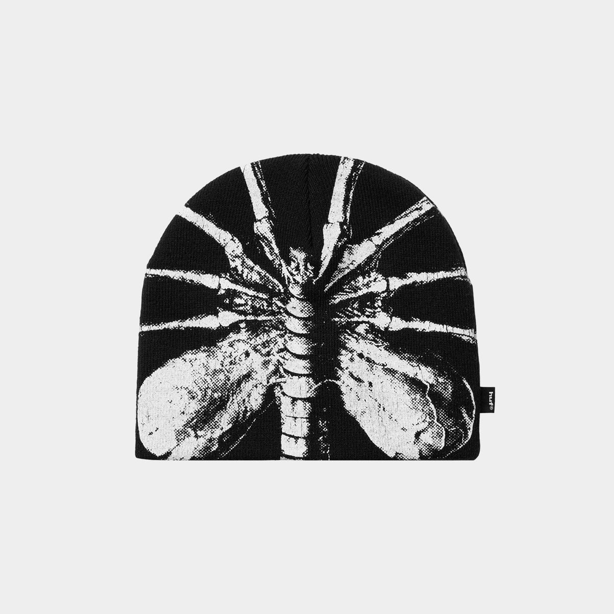 HUF (ハフ) Worldwide JP /HATS & BEANIES(ハット&ビーニー)/ HUF X ALIENS FACEHUGGER SKULL BEANIE商品 / BLACK