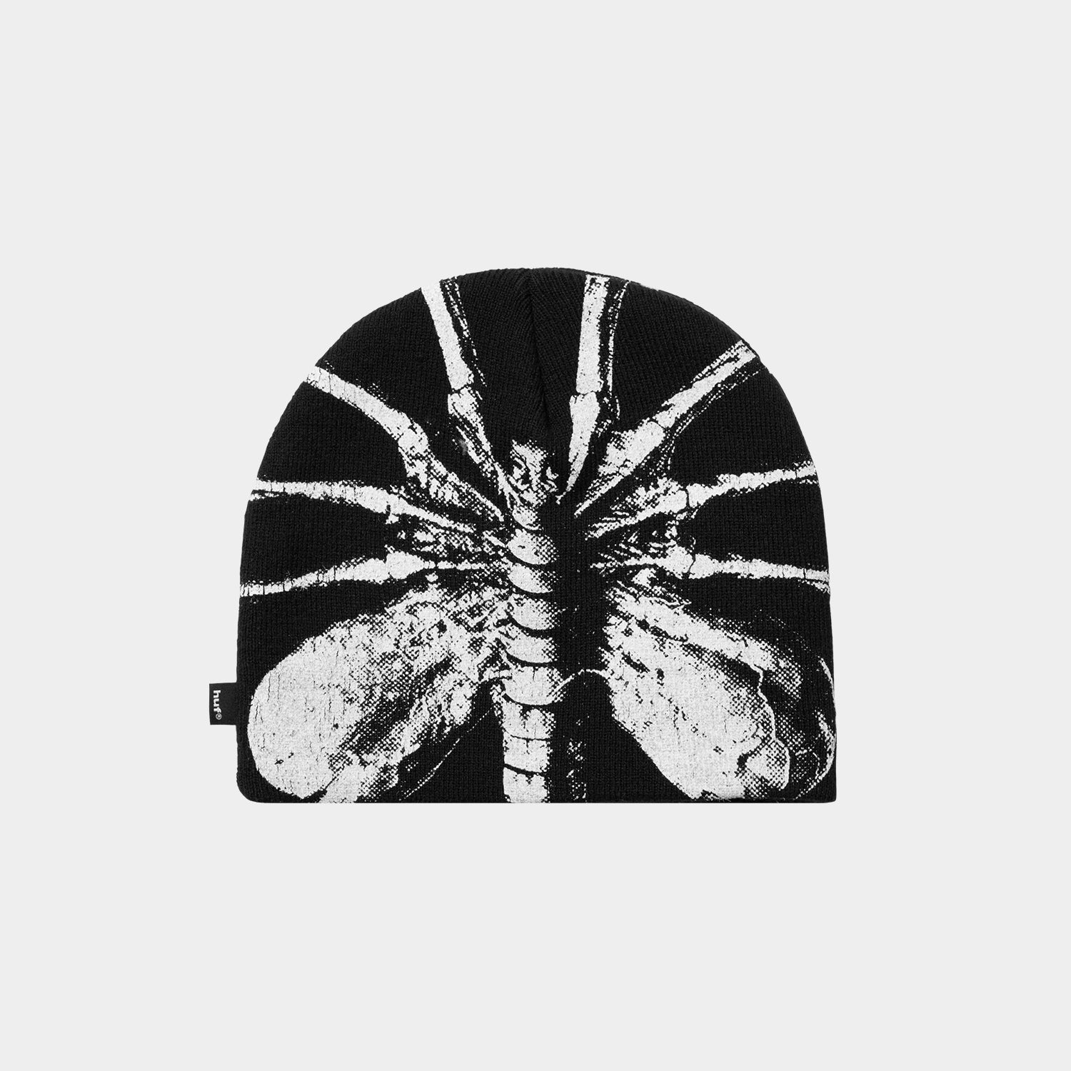 HUF (ハフ) Worldwide JP /HATS & BEANIES(ハット&ビーニー)/ HUF X ALIENS FACEHUGGER SKULL BEANIE商品 / BLACK