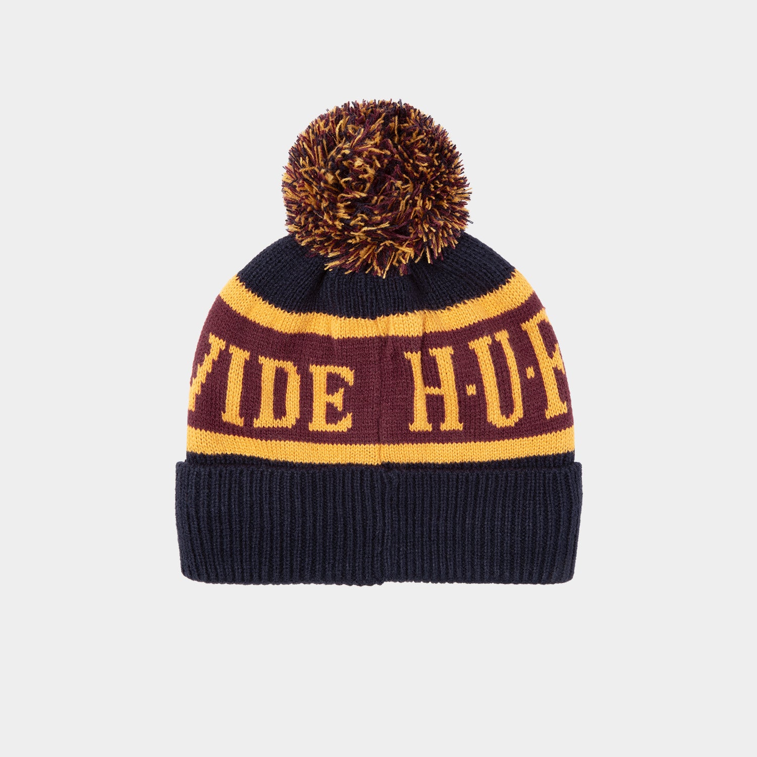 HUF (ハフ) Worldwide JP /HATS & BEANIES(ハット&ビーニー)/ HUF WORLDWIDE POMPOM BEANIE商品 / NAVY