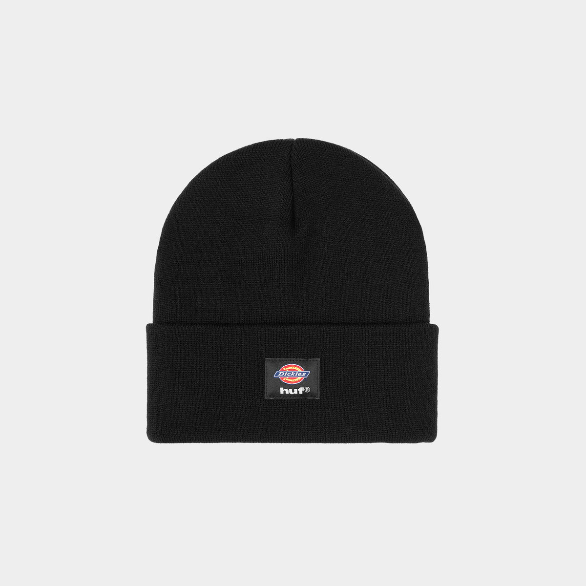 HUF (ハフ) Worldwide JP /HATS & BEANIES(ハット&ビーニー)/ huf® x Dickies® KNIT BEANIE商品 / BLACK