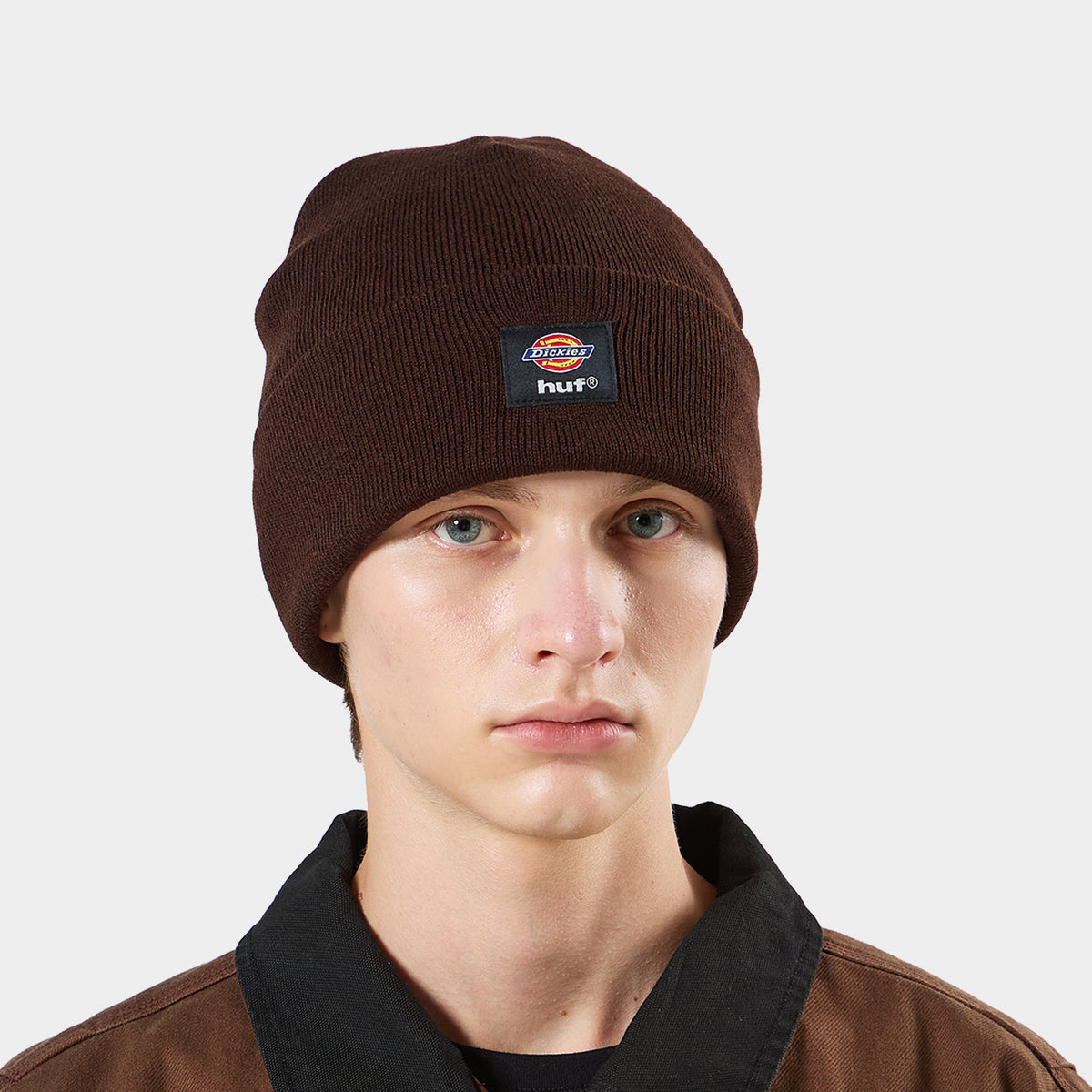 HUF (ハフ) Worldwide JP /HATS & BEANIES(ハット&ビーニー)/ huf® x Dickies® KNIT BEANIE商品 / BLACK
