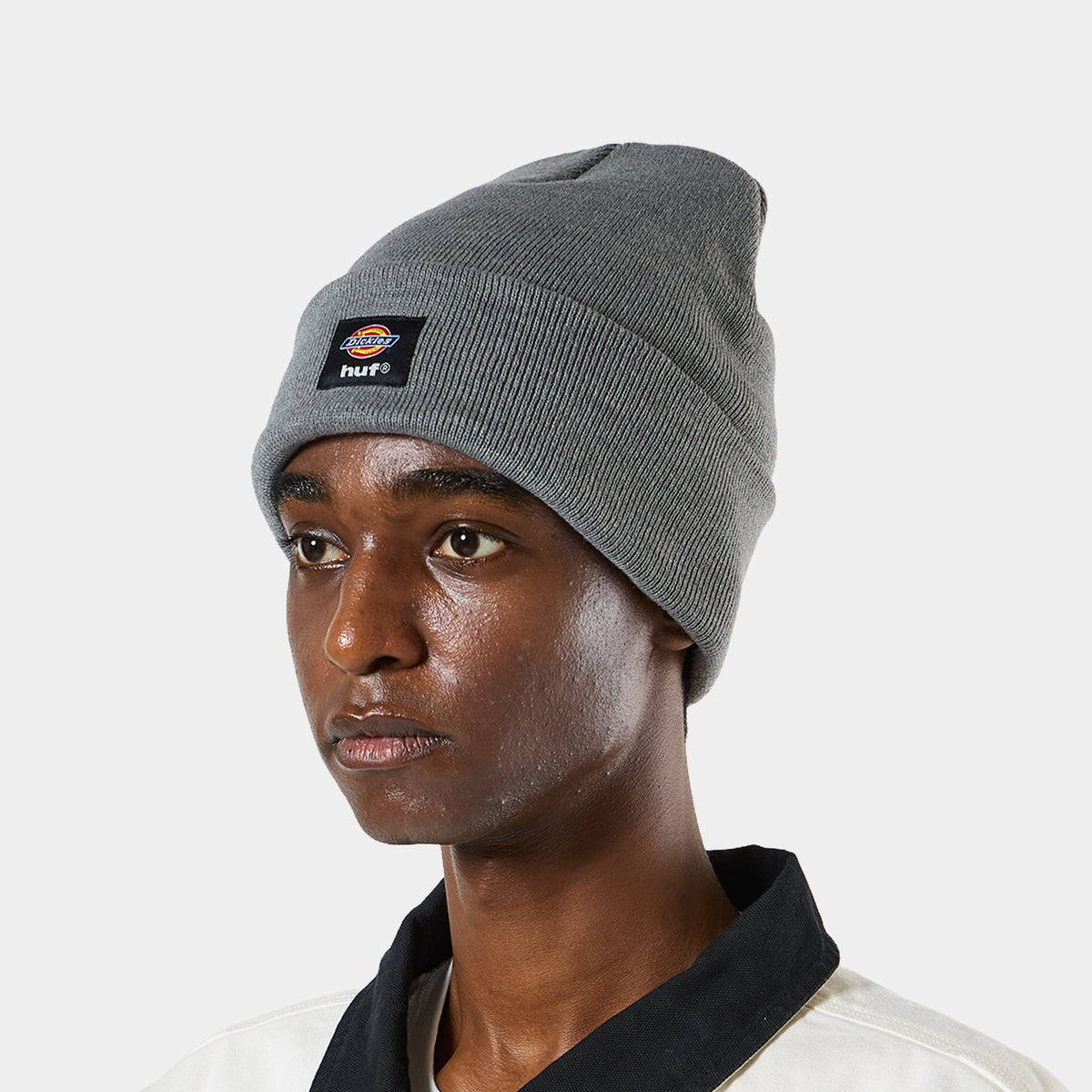 HUF (ハフ) Worldwide JP /HATS & BEANIES(ハット&ビーニー)/ huf® x Dickies® KNIT BEANIE商品 / BLACK