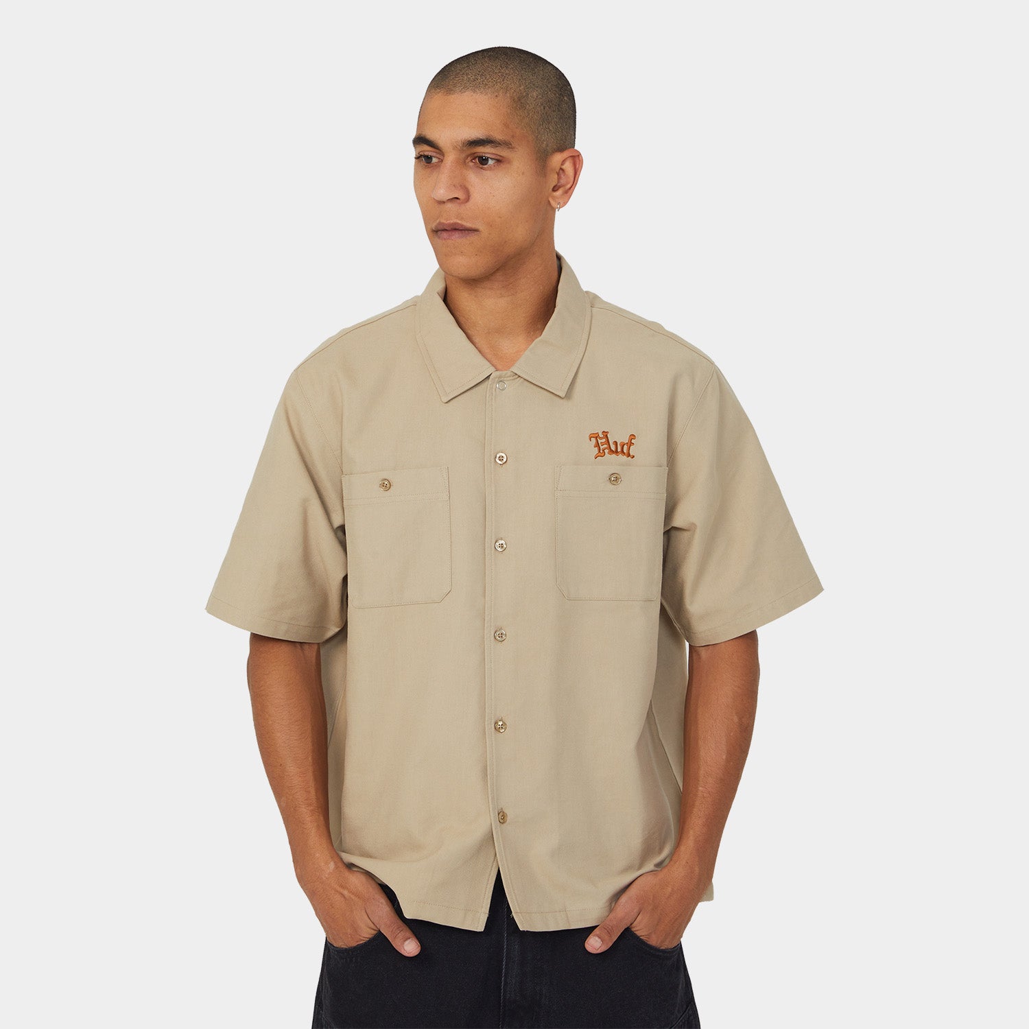 HUF (ハフ) Worldwide JP /TOPS & SHIRTS(トップス&シャツ)/ FANTASIES WORK SHIRT商品 / MARINE