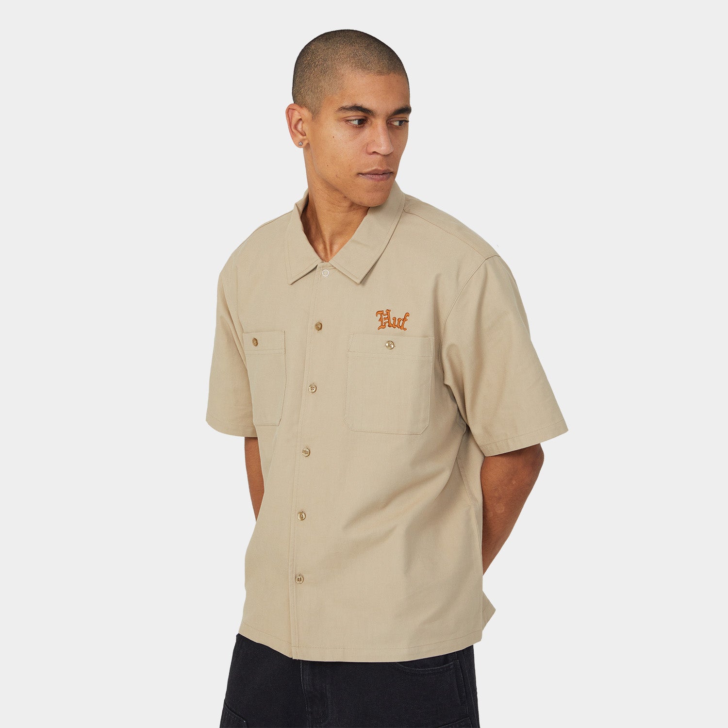 HUF (ハフ) Worldwide JP /TOPS & SHIRTS(トップス&シャツ)/ FANTASIES WORK SHIRT商品 / MARINE