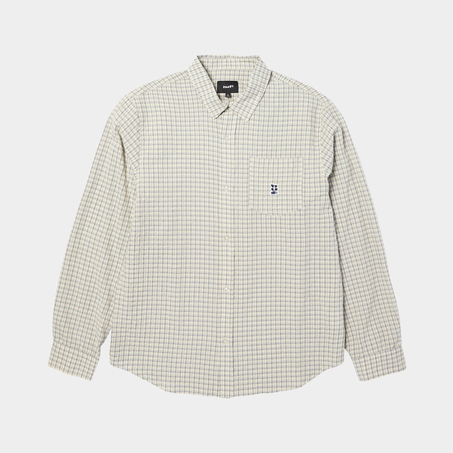 HUF (ハフ) Worldwide JP /TOPS & SHIRTS(トップス&シャツ)/ MEGABLAST LS WOVEN TOP商品 / BLACK