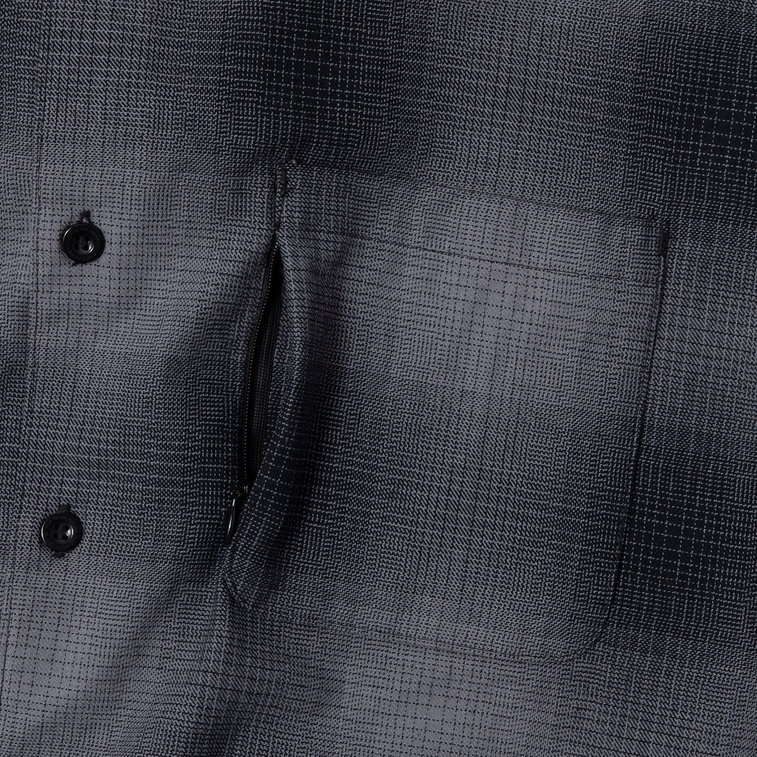 HUF (ハフ) Worldwide JP /TOPS & SHIRTS(トップス&シャツ)/ OG LOGO OMBRE PLAID LS SHIRT商品 / ICE BLUE