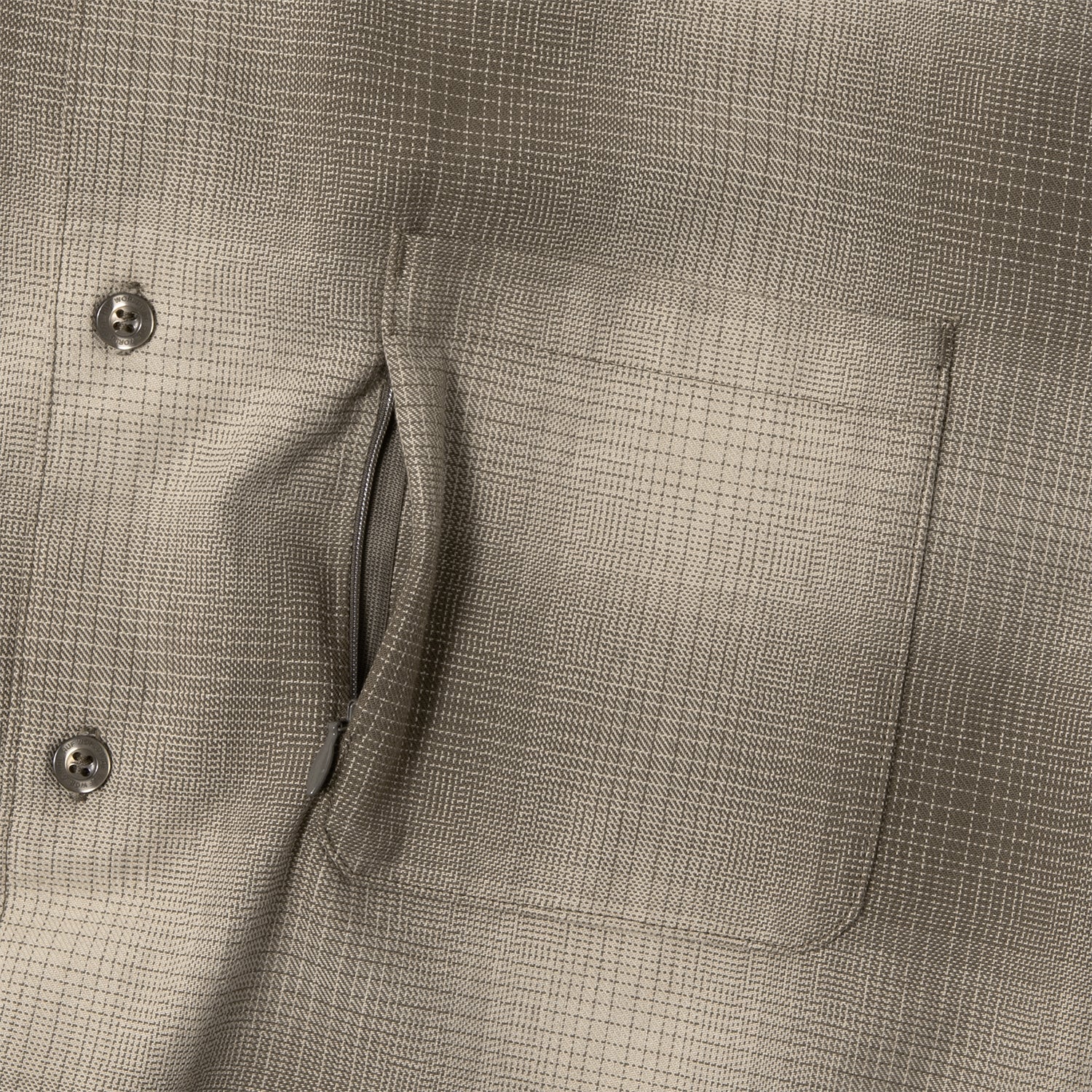 HUF (ハフ) Worldwide JP /TOPS & SHIRTS(トップス&シャツ)/ OG LOGO OMBRE PLAID LS SHIRT商品 / ICE BLUE