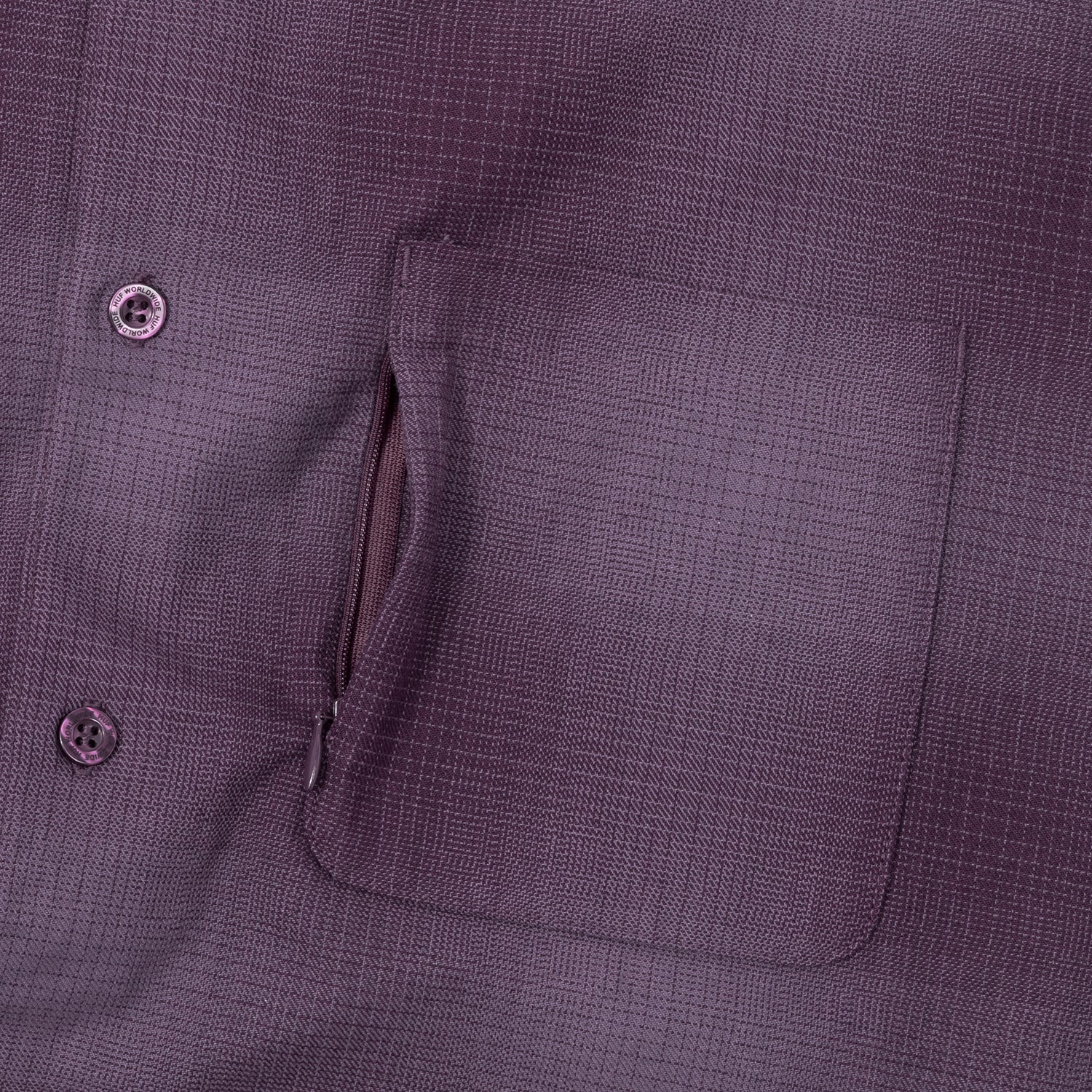 HUF (ハフ) Worldwide JP /TOPS & SHIRTS(トップス&シャツ)/ OG LOGO OMBRE PLAID LS SHIRT商品 / ICE BLUE