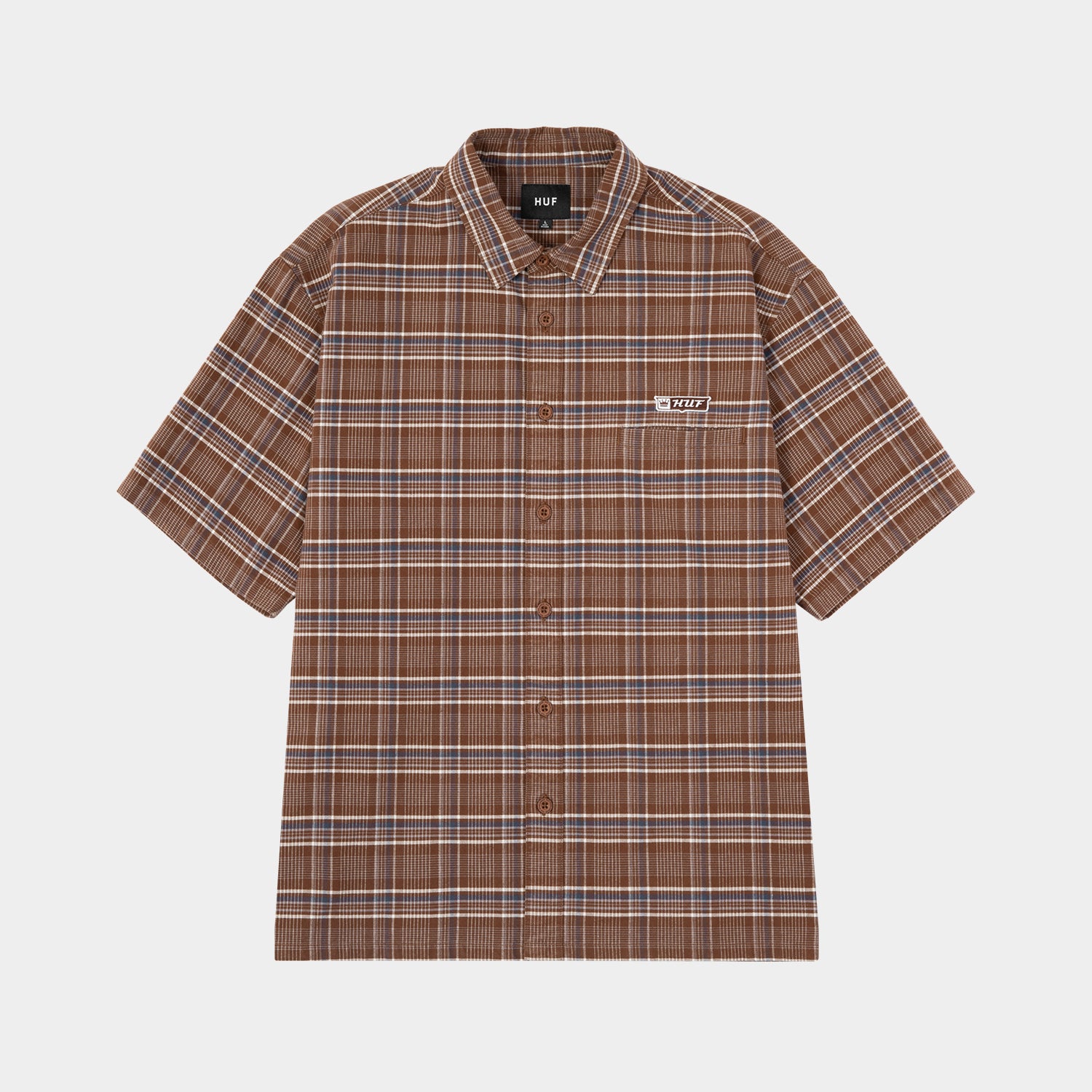 HUF (ハフ) Worldwide JP /TOPS & SHIRTS(トップス&シャツ)/ MILLENNIUM PLAID OMBRE SHIRT商品 / BLACK