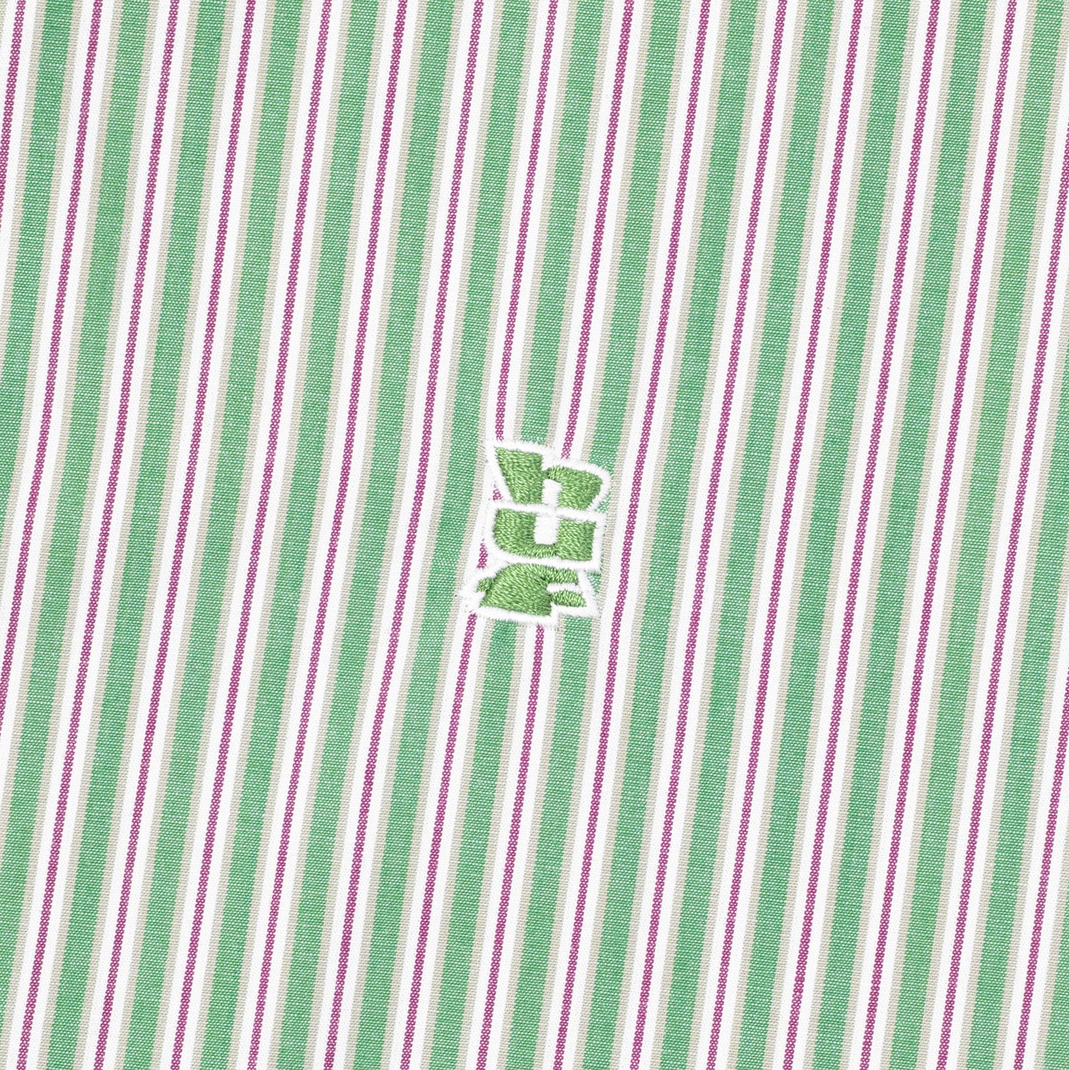 HUF (ハフ) Worldwide JP /TOPS & SHIRTS(トップス&シャツ)/ MEGABLAST STRIPE SHIRT商品 / FOREST GREEN